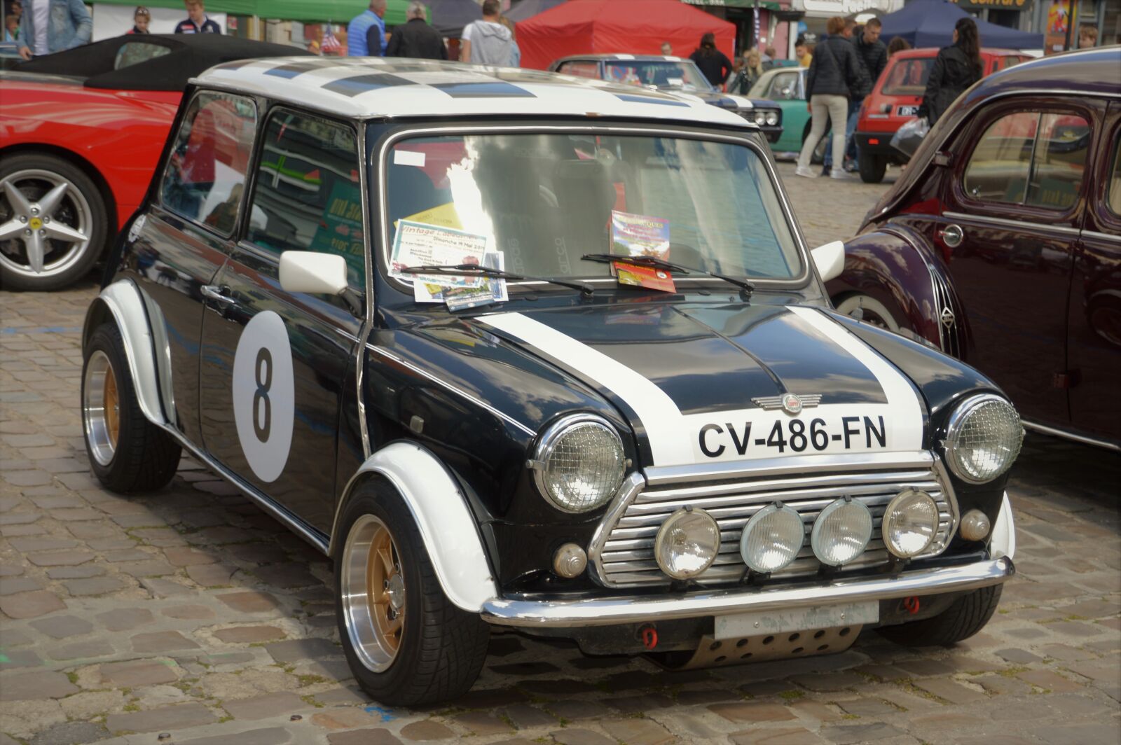 Nikon D3200 sample photo. Austin, mini cooper, vehicle photography