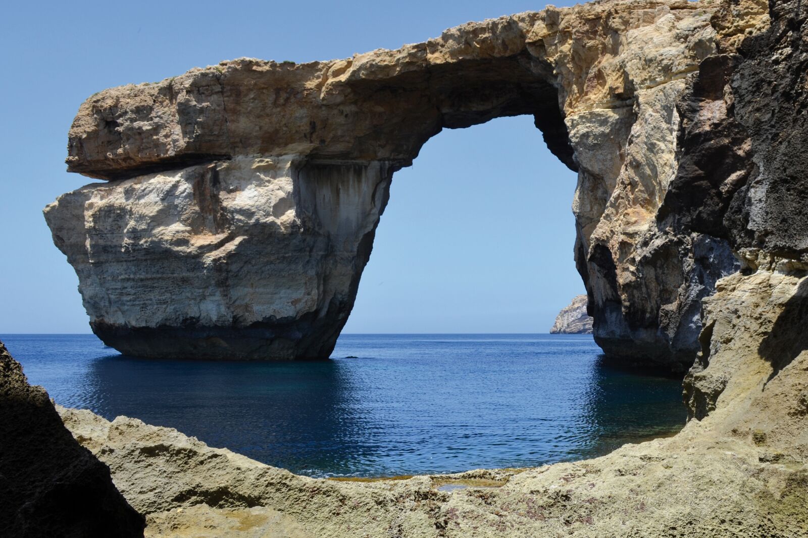 Nikon D5100 sample photo. Sea, rock, gozo photography