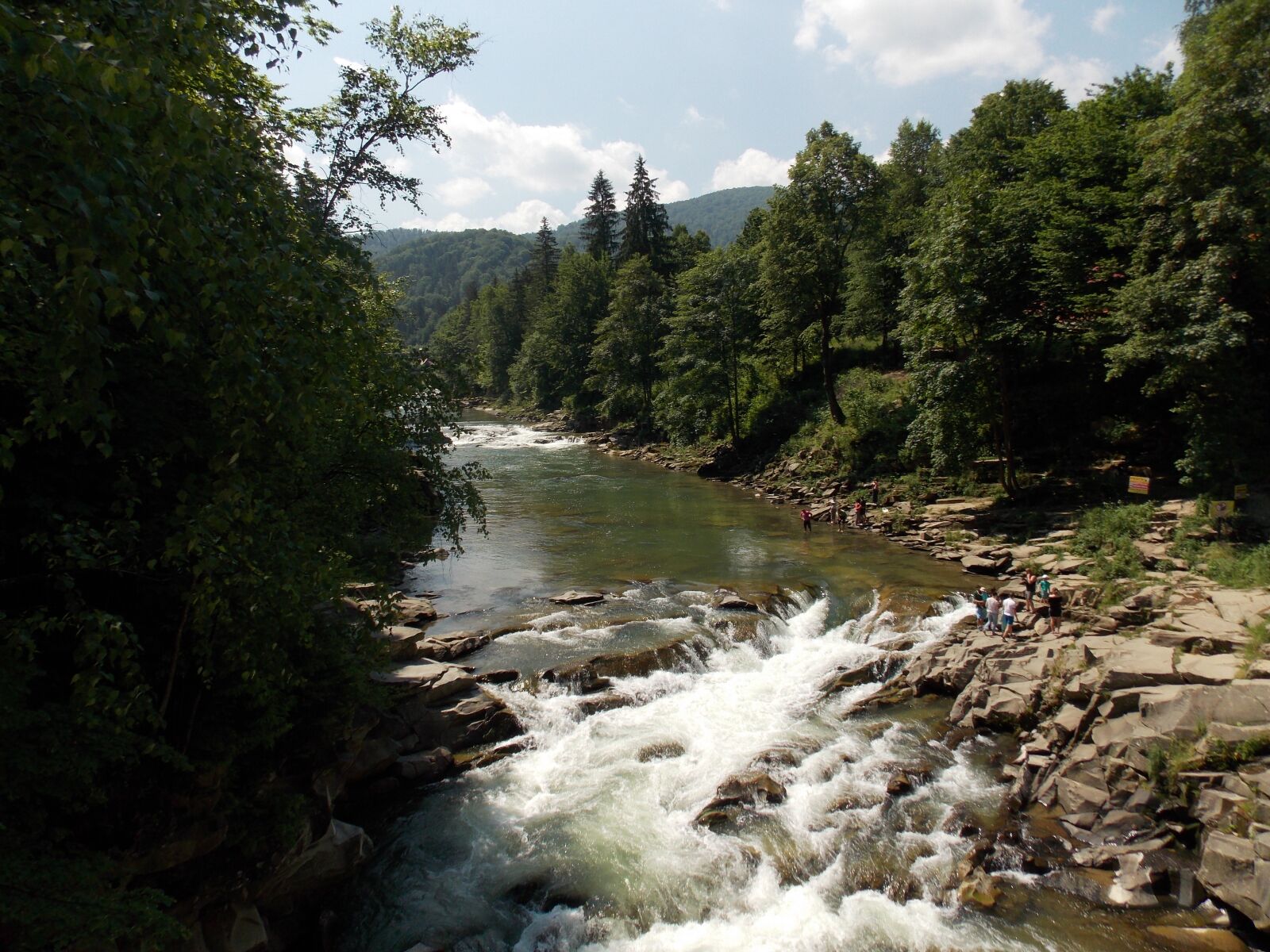 Nikon Coolpix L810 sample photo. River, rocks, waterfall photography