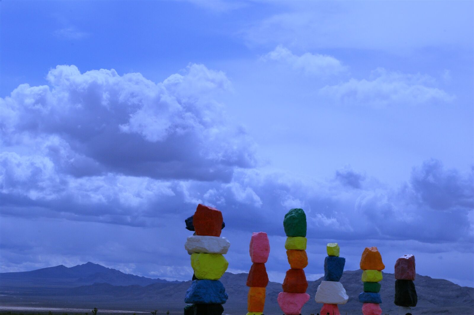 Pentax K100D Super sample photo. Seven magic mountains, art photography