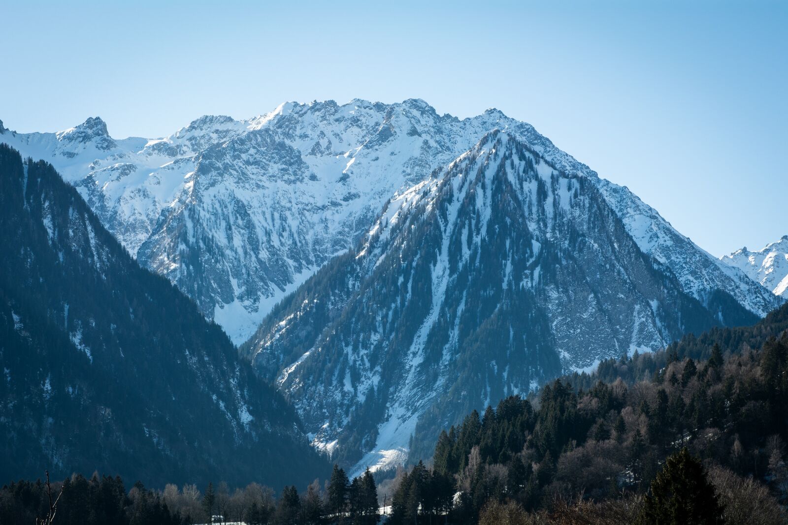 Nikon D7100 sample photo. Landscape, mountains, snow photography