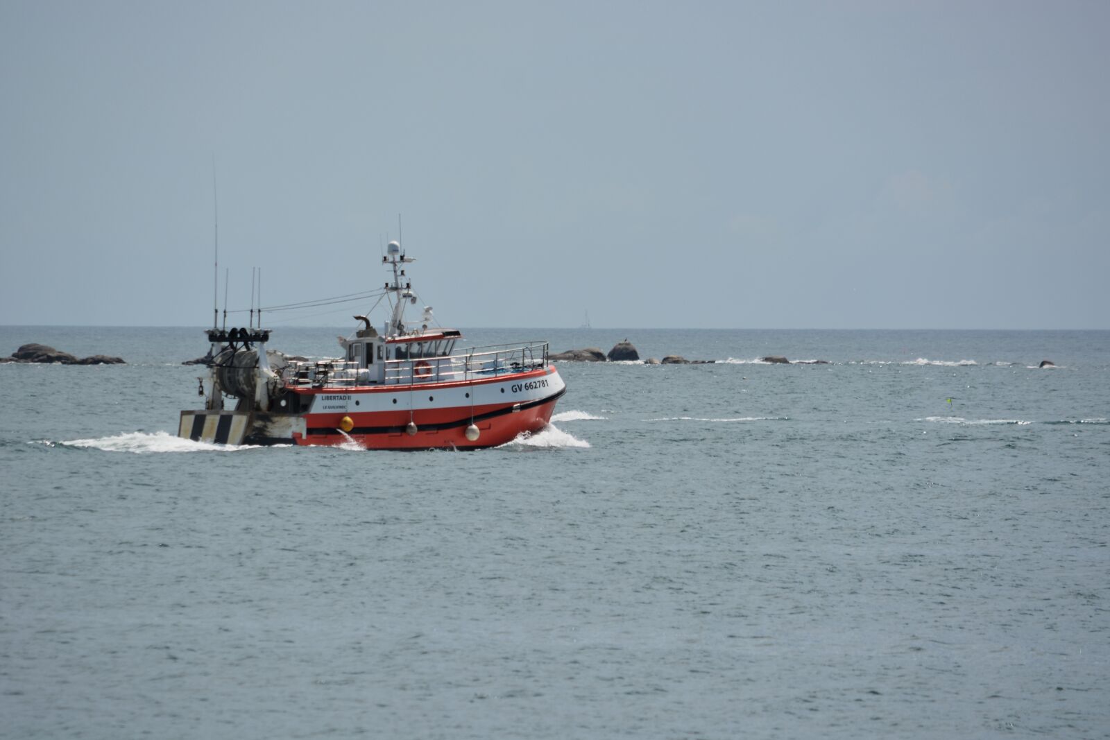 Nikon D5200 sample photo. Boat, trawler, fishing photography