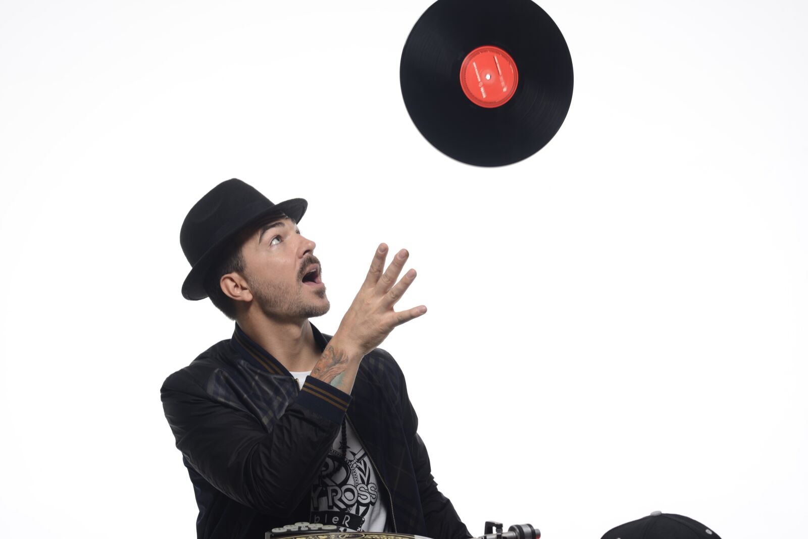 Nikon D800 sample photo. Dj, turntable, scratch photography