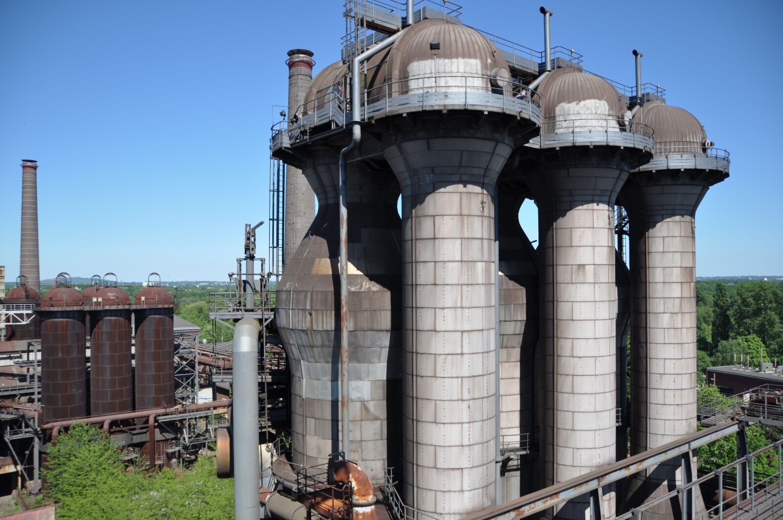 Nikon D5000 sample photo. Industrial plant, old, ruhr photography