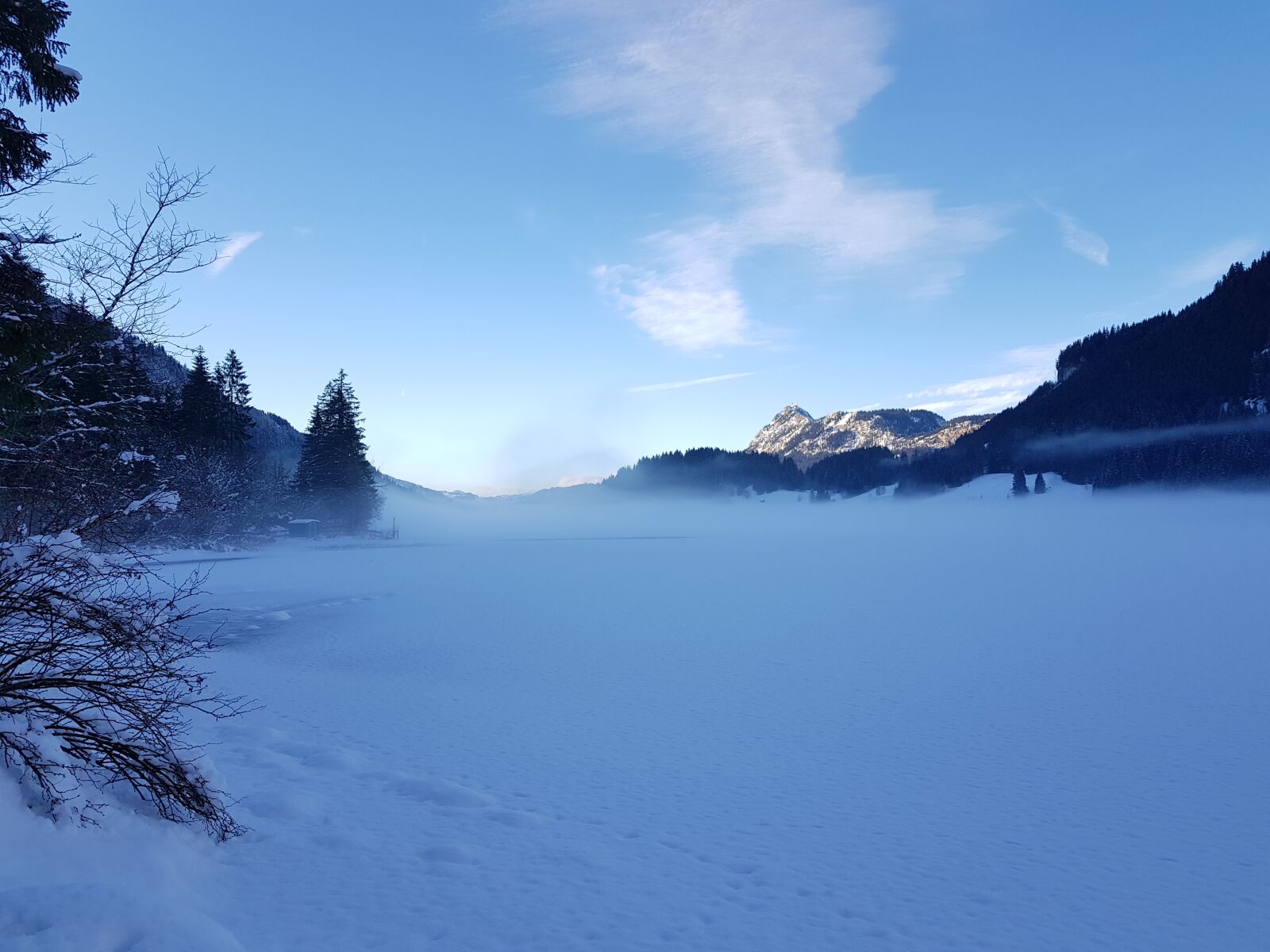 Samsung Galaxy S8 sample photo. Winter, bavaria, landscape photography