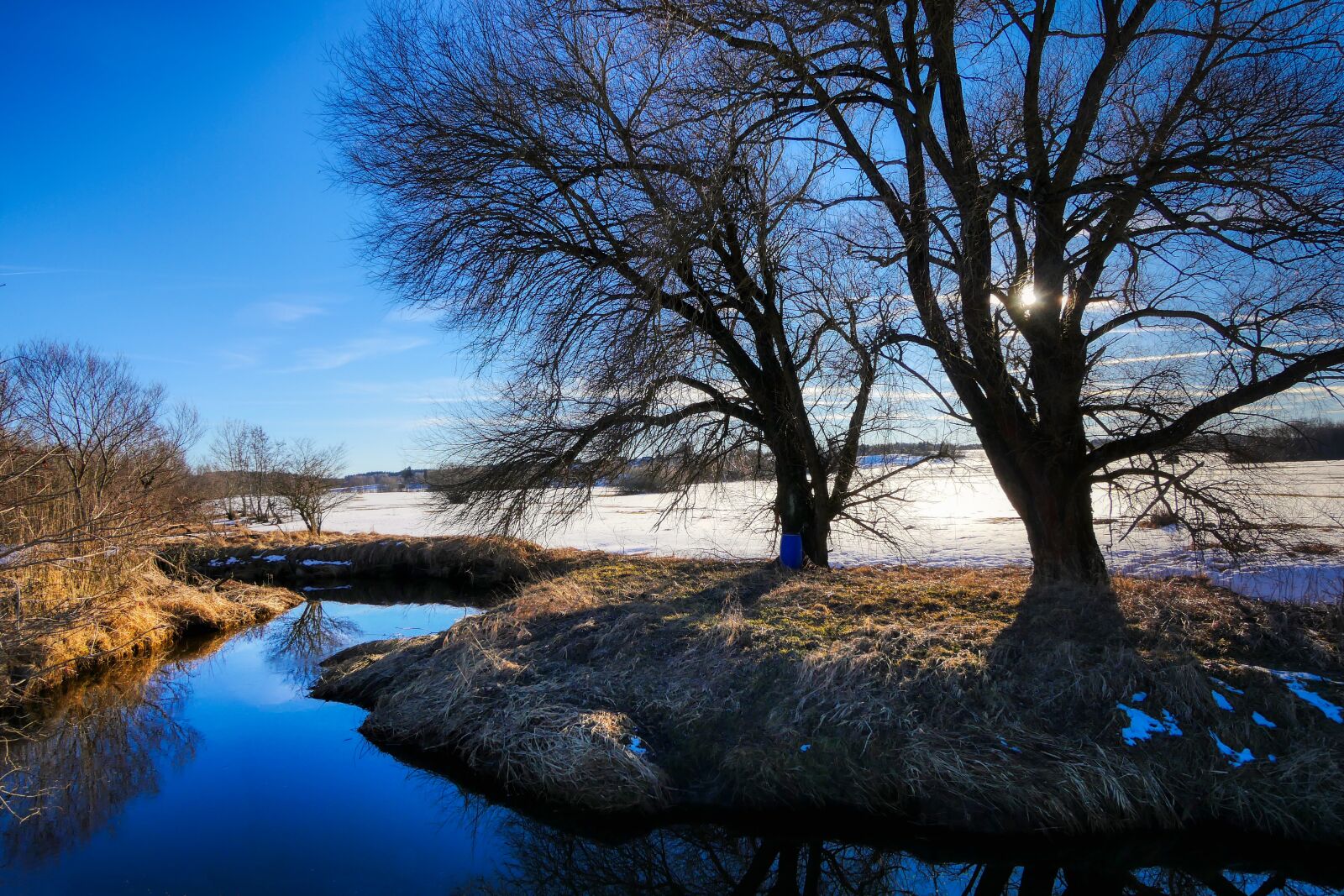 Panasonic Lumix DMC-GX8 sample photo. Winter, bach, snow photography