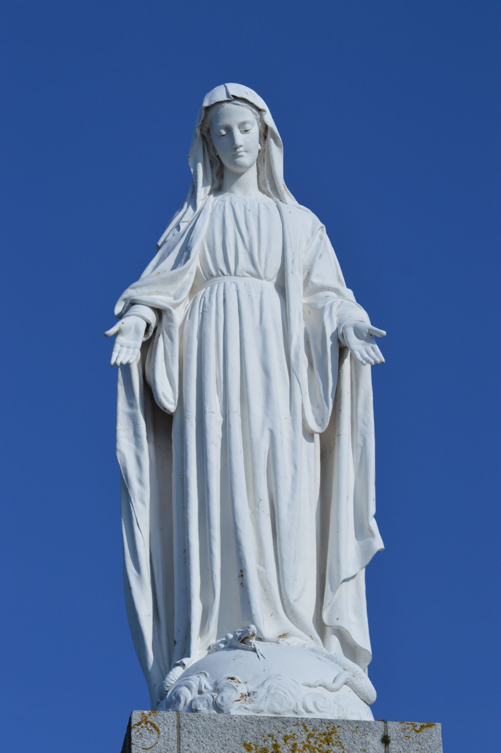 Nikon D3200 sample photo. Statue, pierre, woman photography