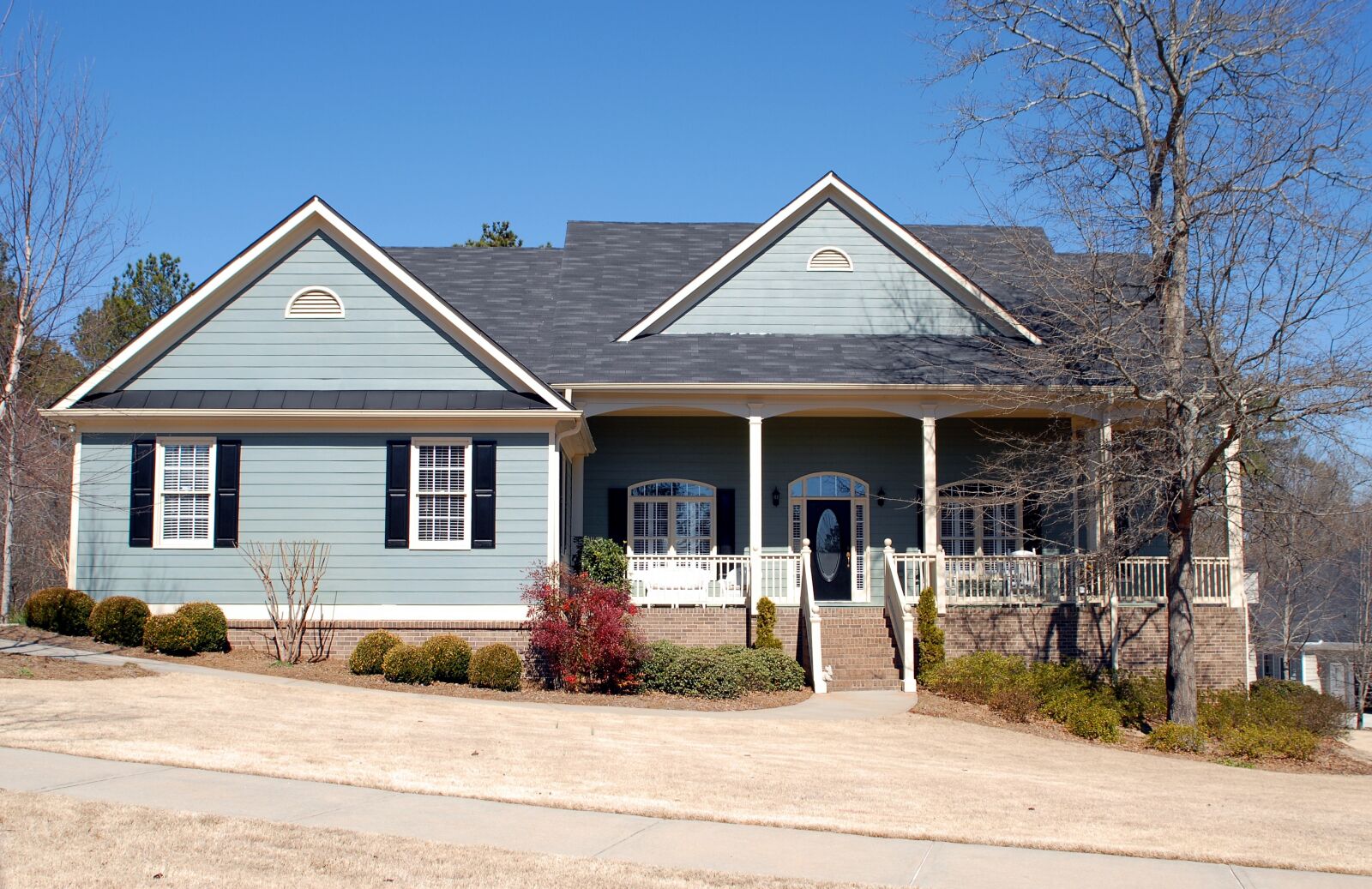 Nikon D200 sample photo. Luxury home, upscale, architecture photography