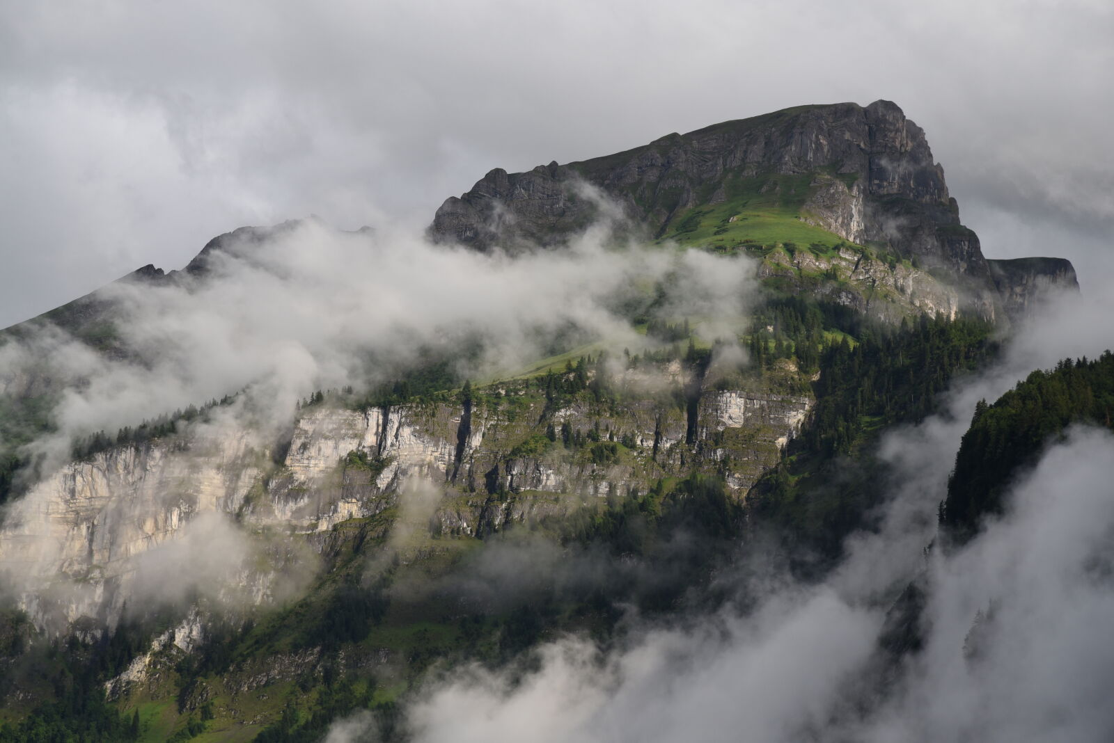 Nikon D750 sample photo. Foggy mountains photography