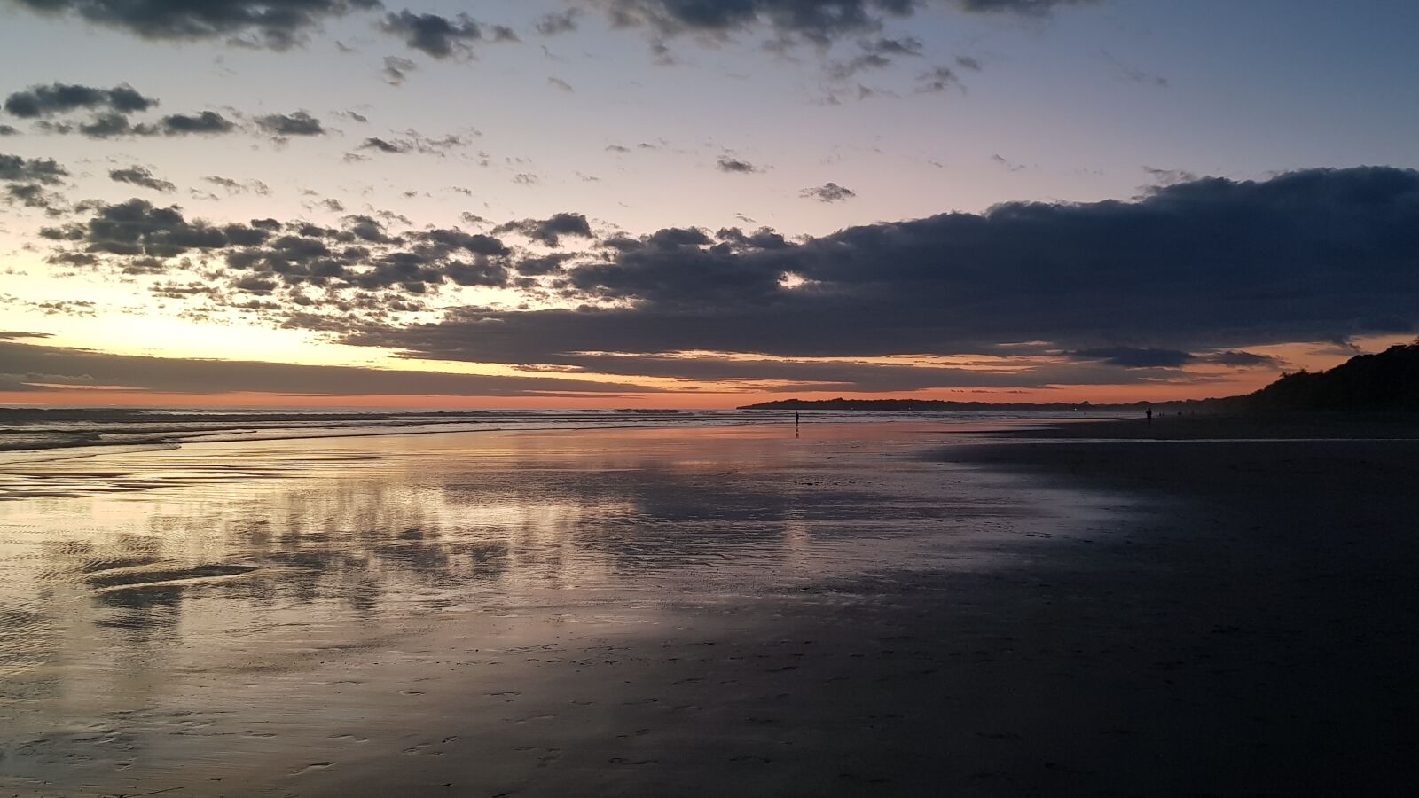 Samsung Galaxy S8+ sample photo. Sunset, beach, peace photography