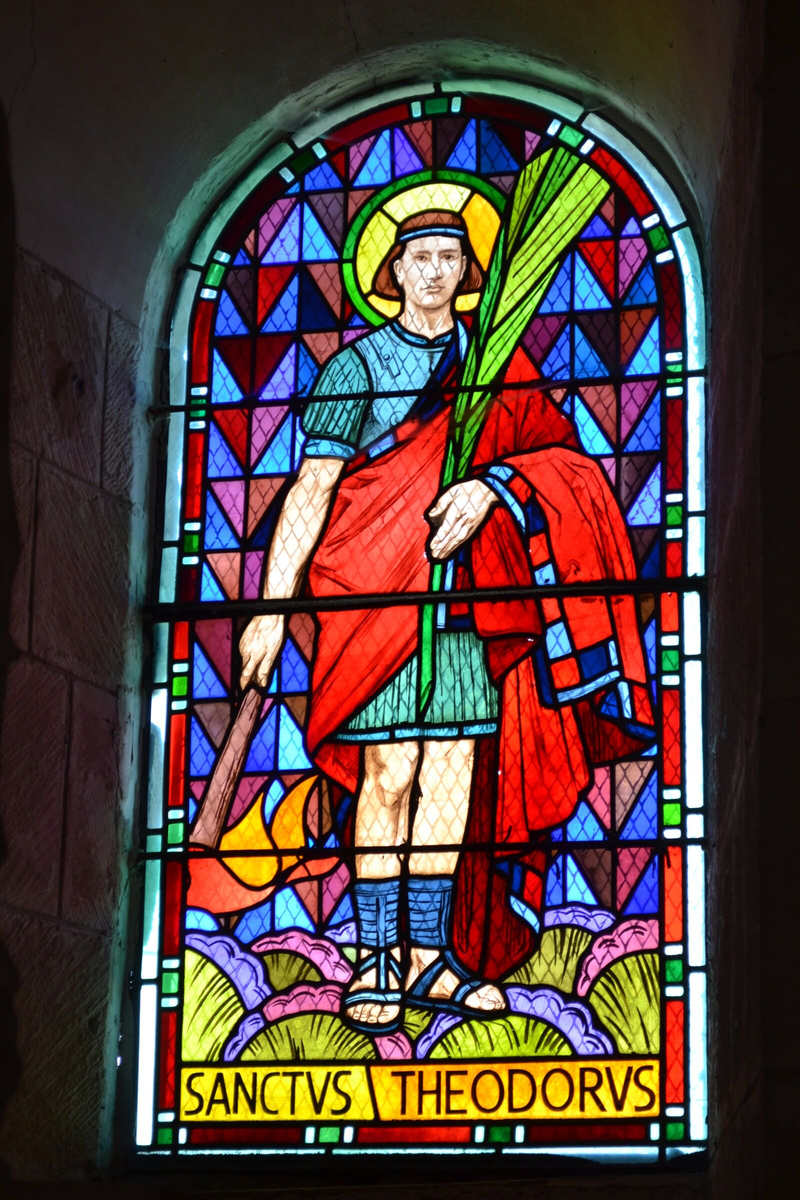 Nikon D3100 sample photo. Stained glass, man, church photography