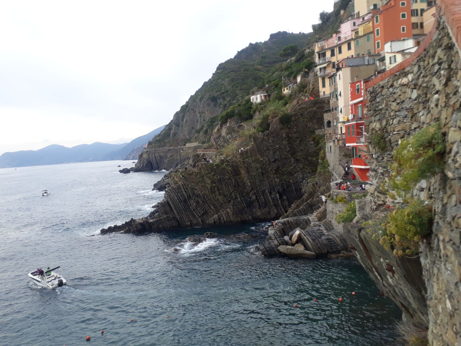 Samsung Galaxy A3(2017) sample photo. Sea, liguria, vernazza photography