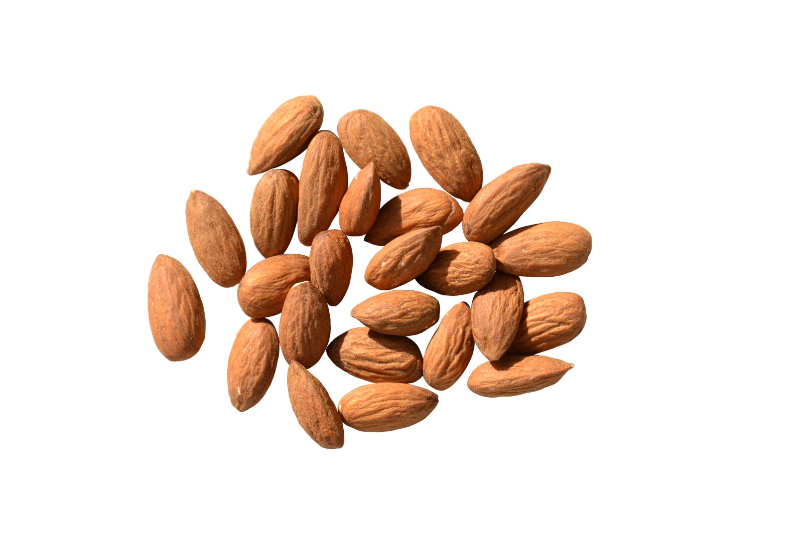 Nikon D3100 sample photo. Almond, nuts, healthy eating photography