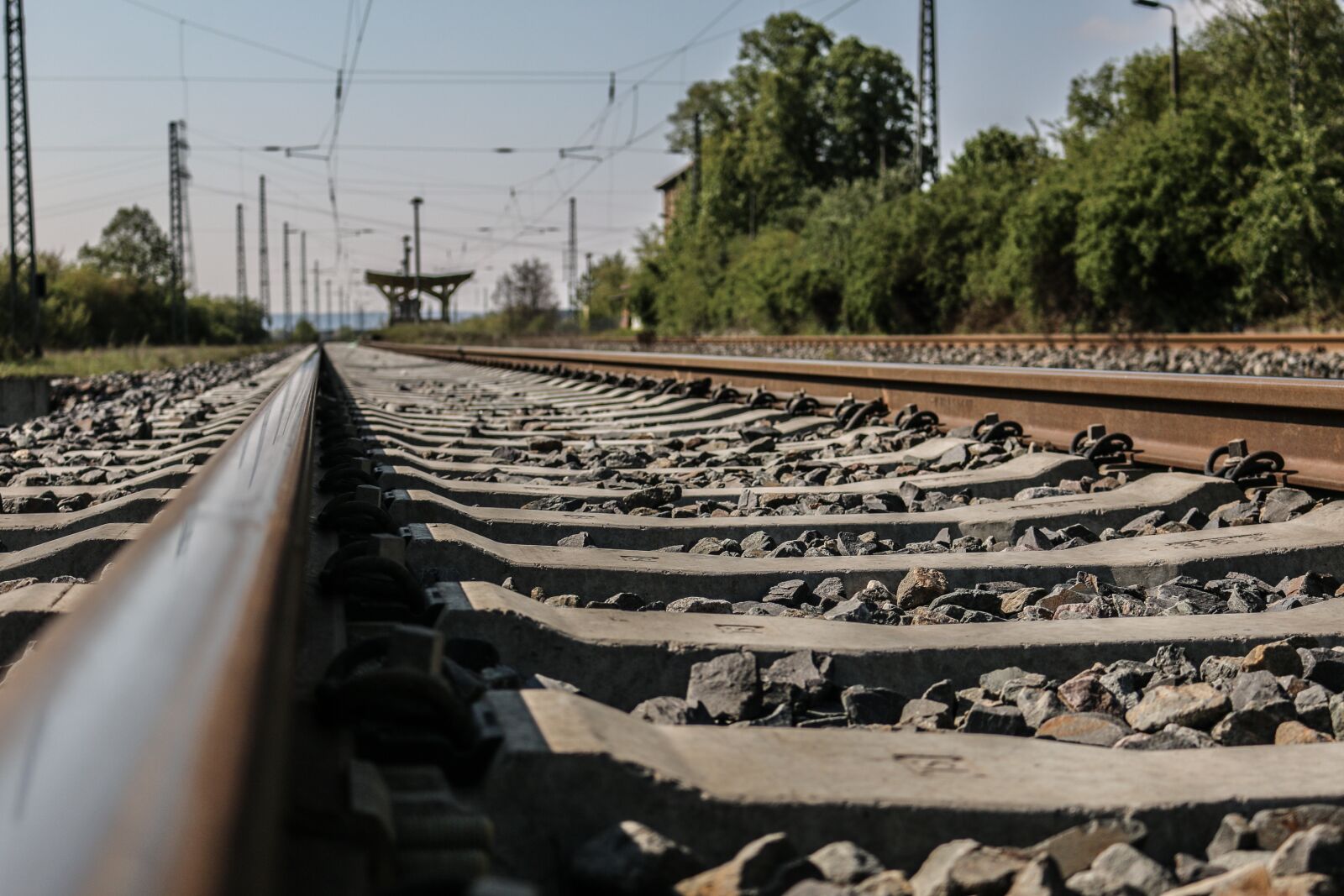 Canon EOS 70D sample photo. Rails, railway line, railway photography