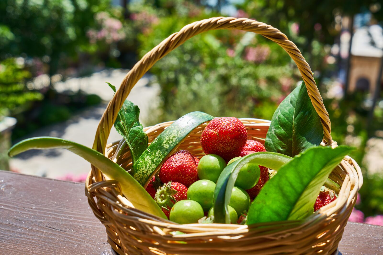 Sony a7R II sample photo. Strawberry, basket, erik photography
