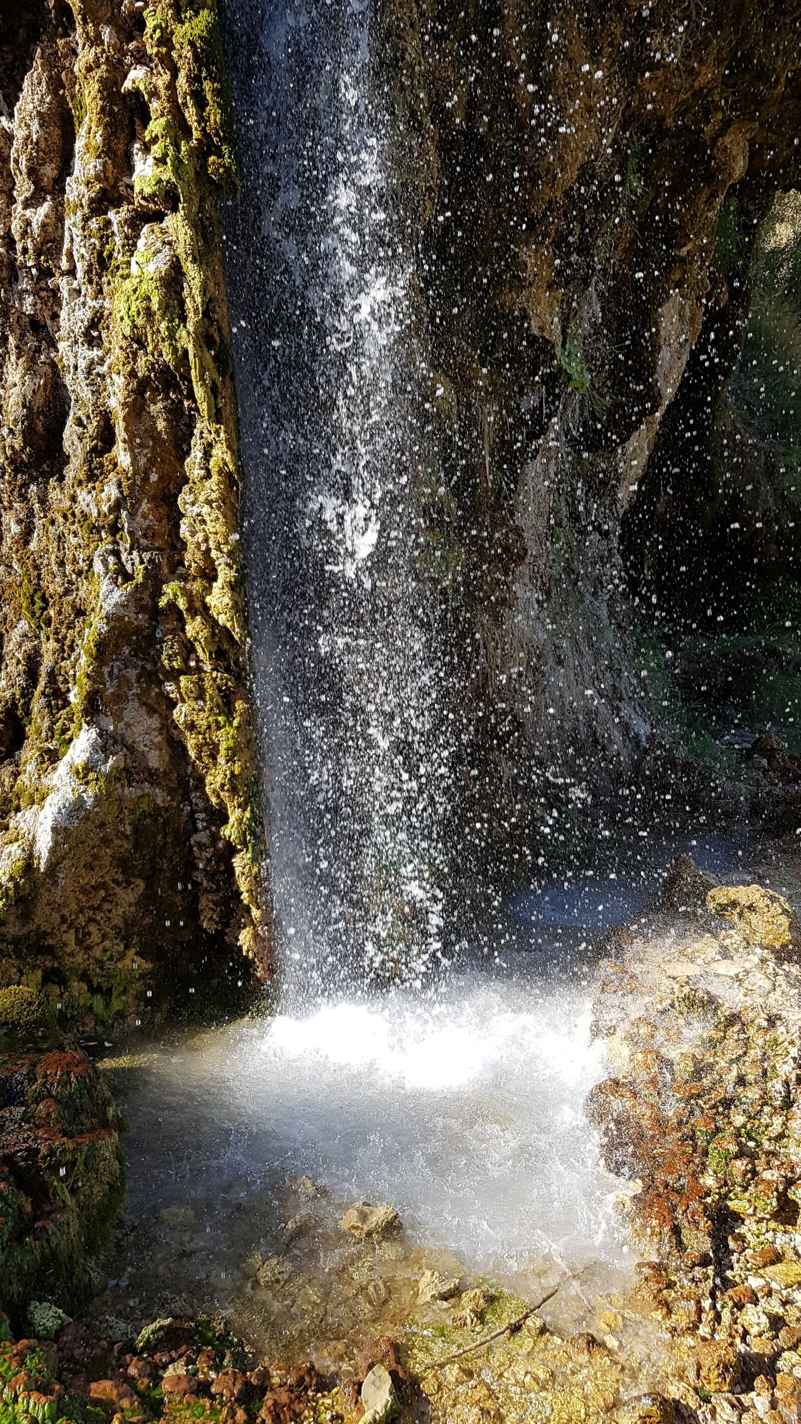 Samsung Galaxy S7 Edge sample photo. Waterfall, water, nature photography