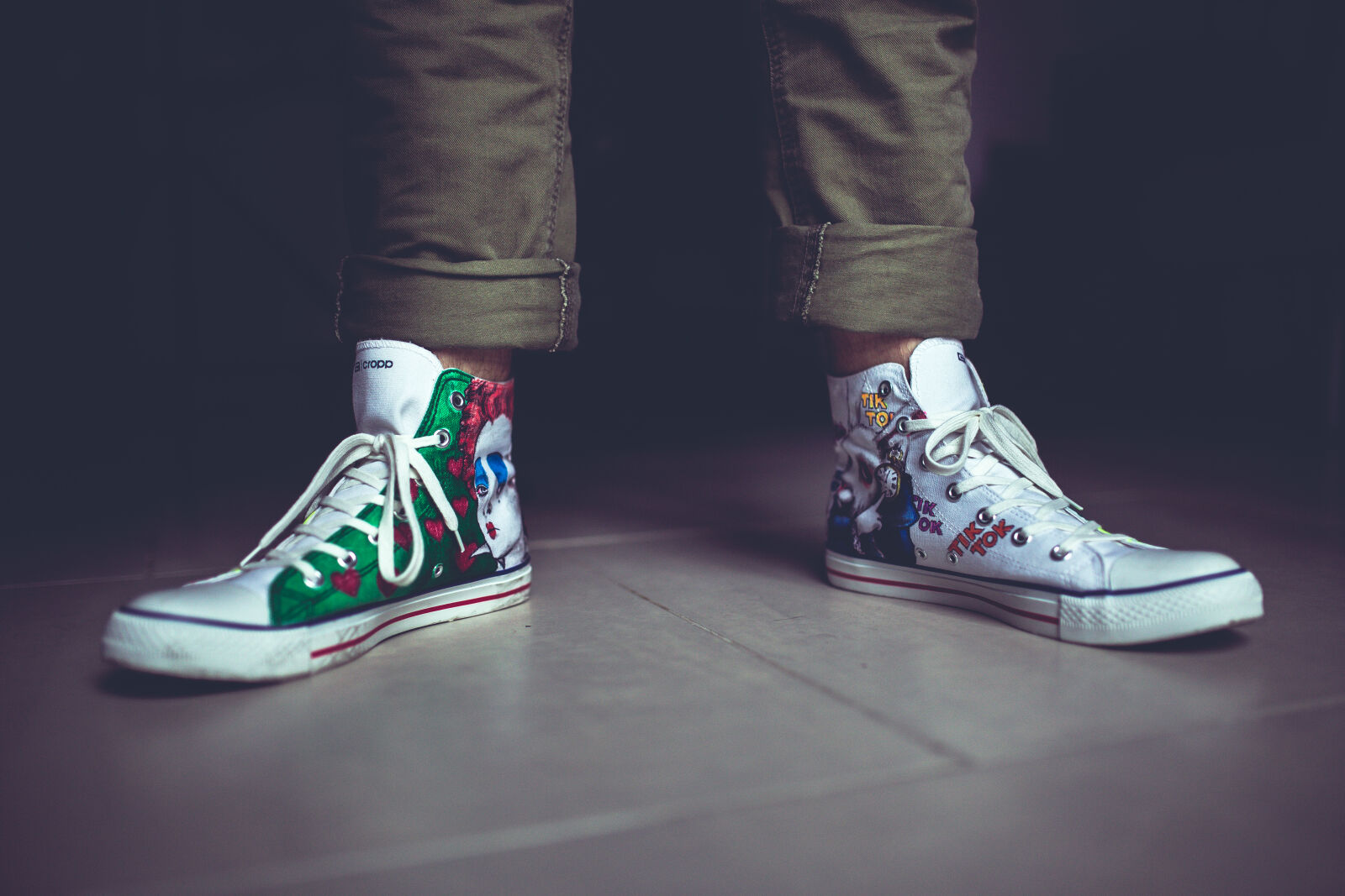 Canon EOS 6D + Sigma 35mm F1.4 DG HSM Art sample photo. Handmade, sneakers photography