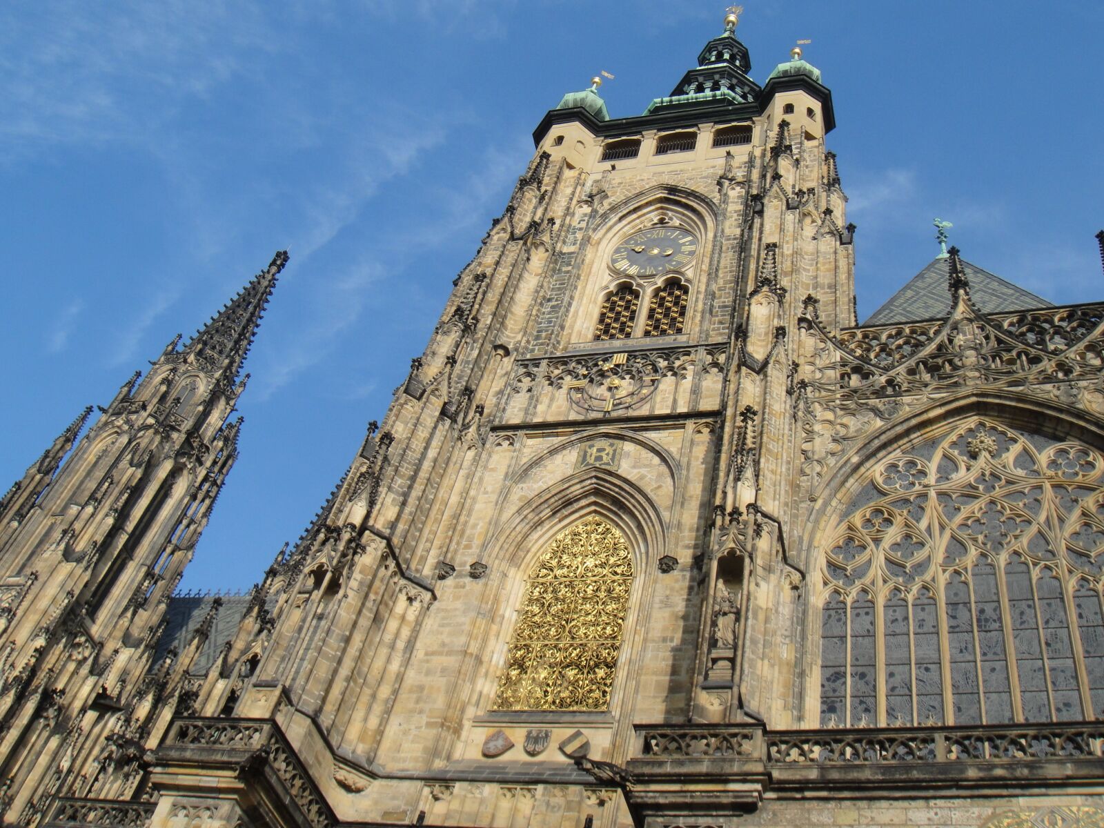 Sony DSC-TX1 sample photo. Prague, st vitus cathedral photography