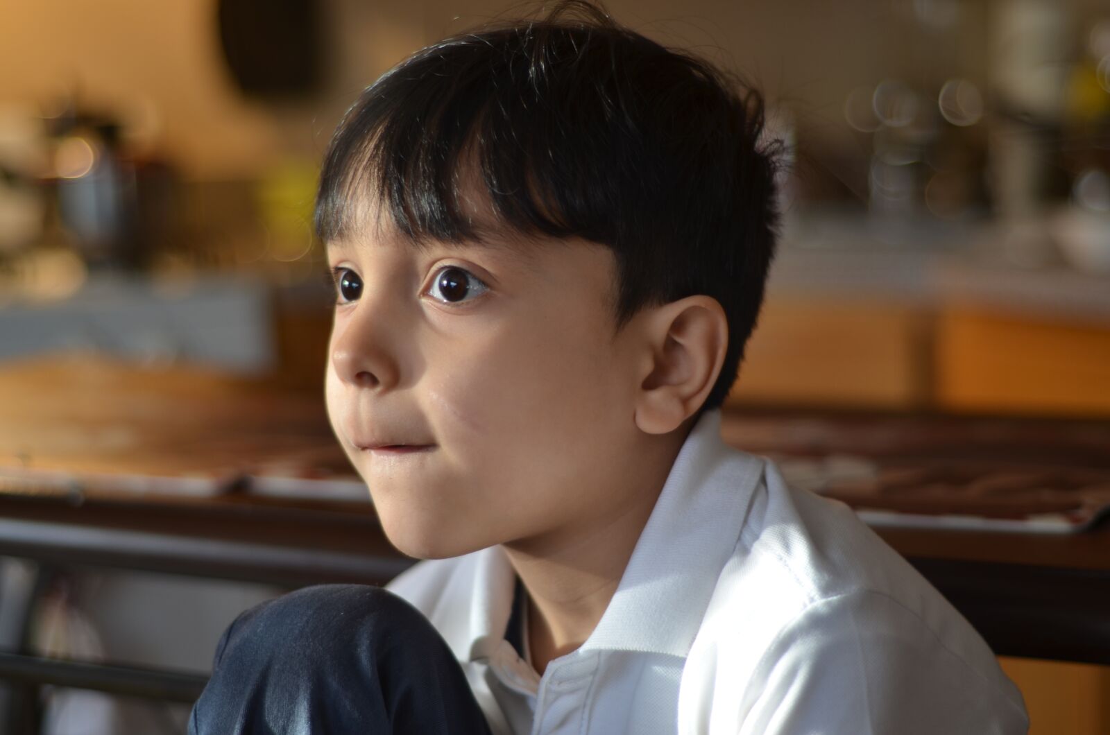 Nikon D7000 sample photo. Kid, thinking, boy photography