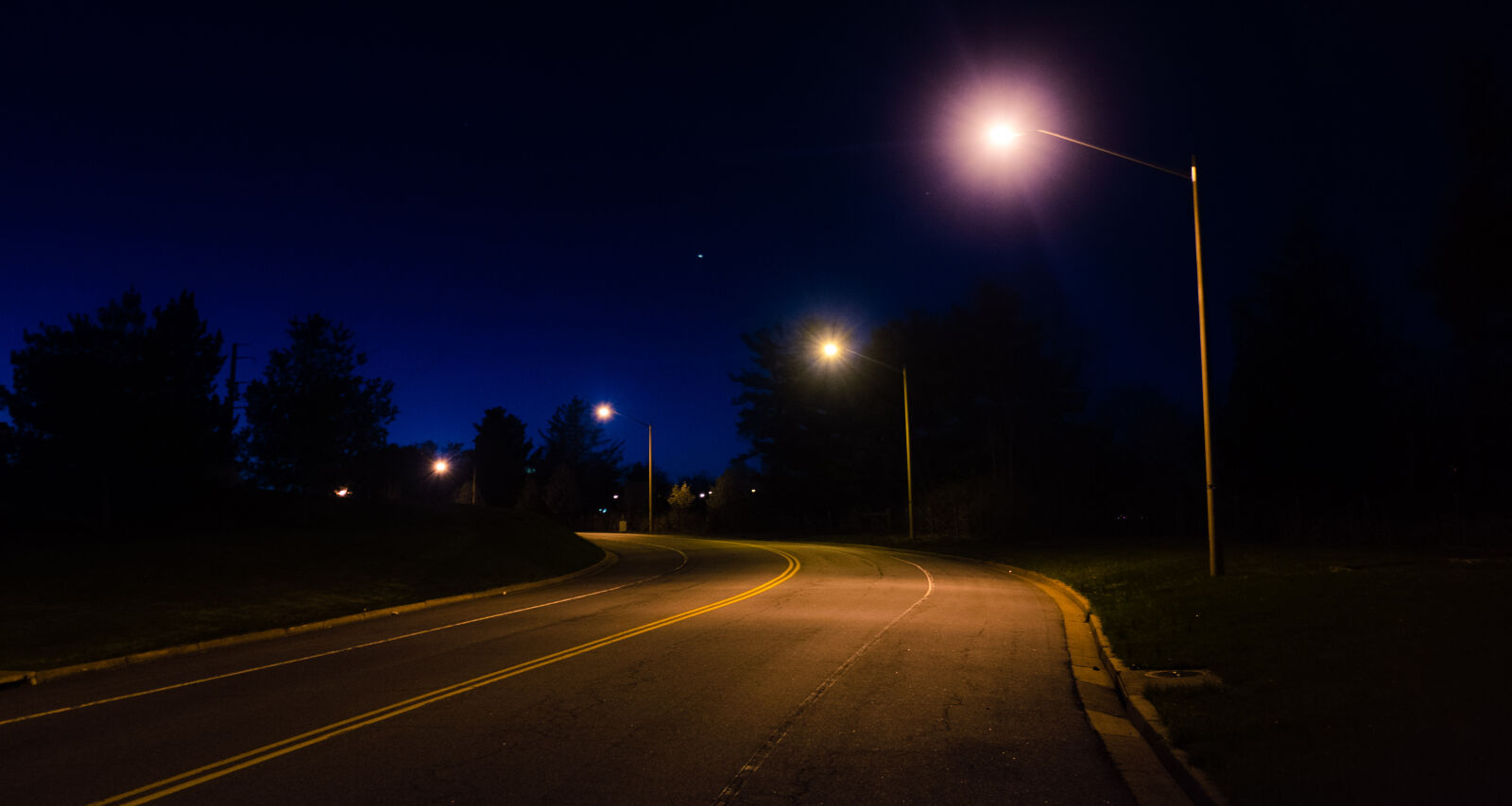 Fujifilm X100S sample photo. Dusk, lights, night, roads photography
