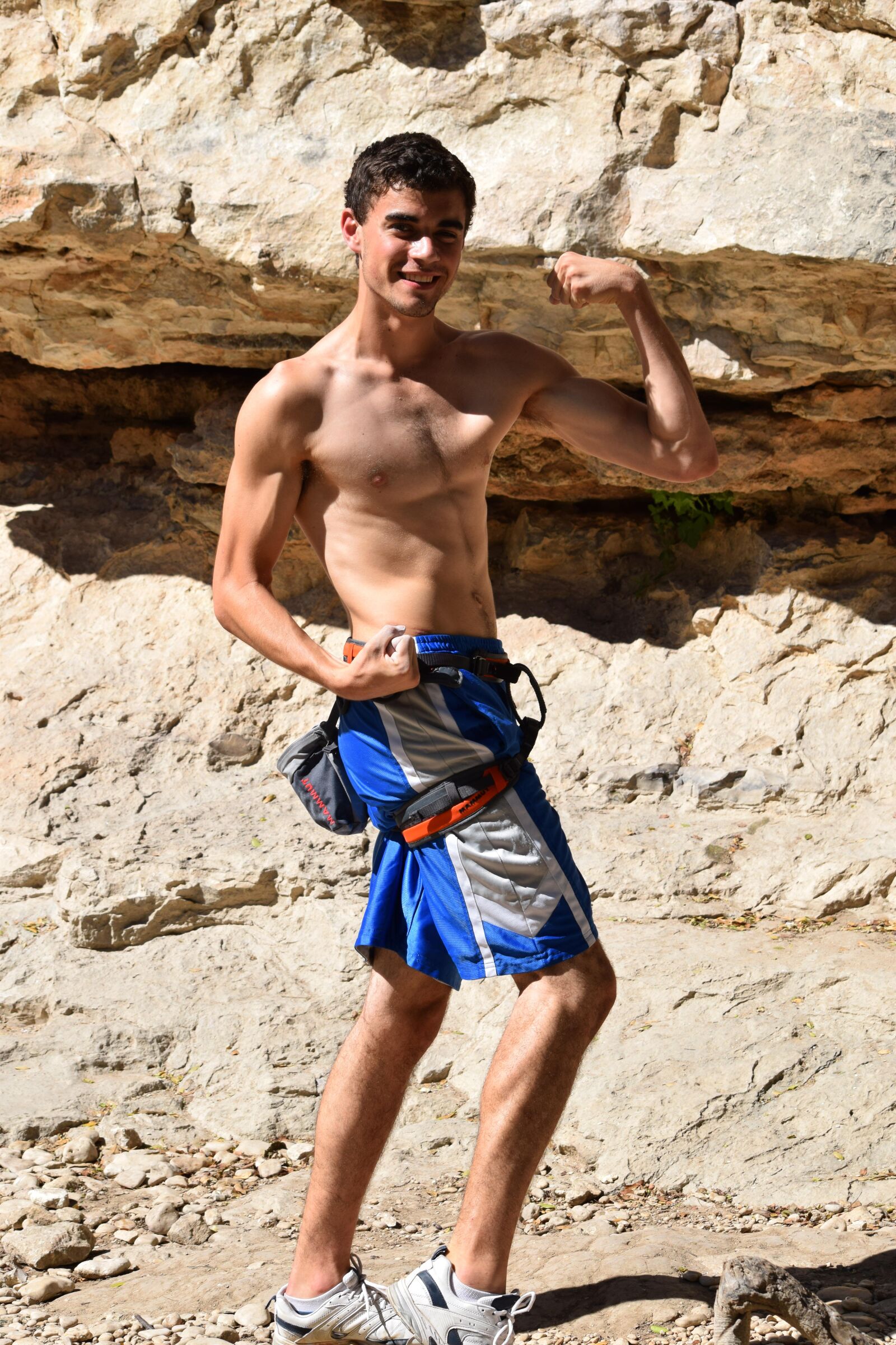 Nikon D5300 sample photo. Rock, climbing photography