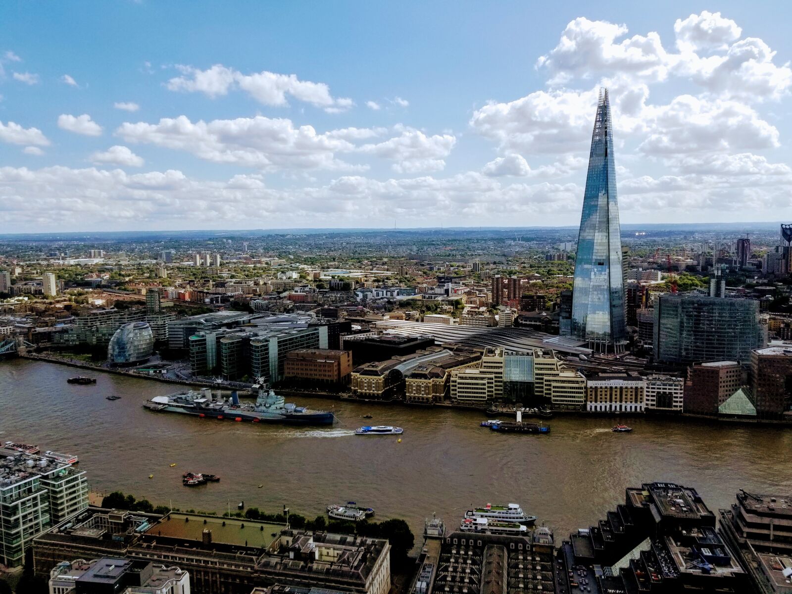 Samsung Galaxy S8 sample photo. London, the shard, shard photography