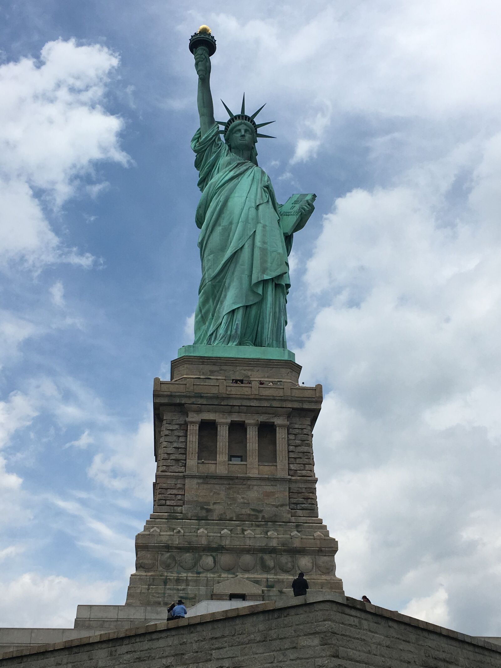 Apple iPhone 6s sample photo. Statue of liberty, tourism photography