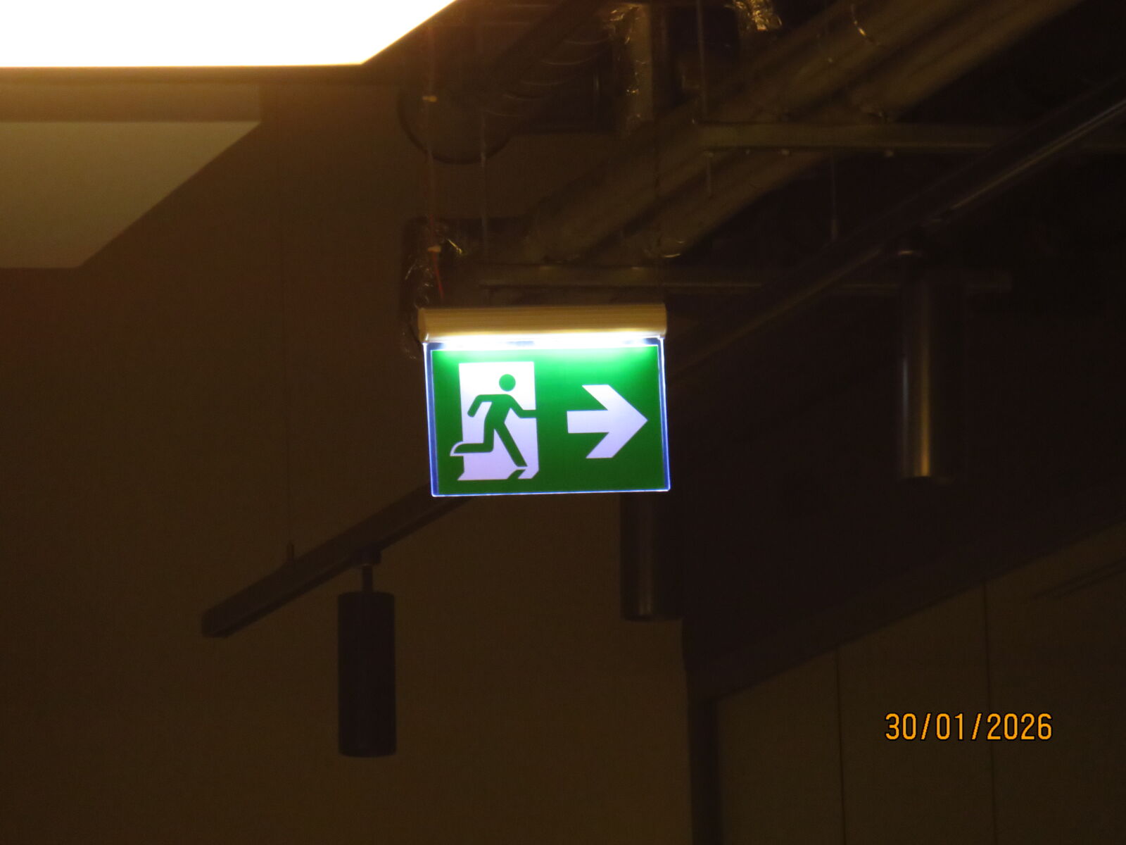Canon PowerShot SX700 HS sample photo. Emergency exit photography