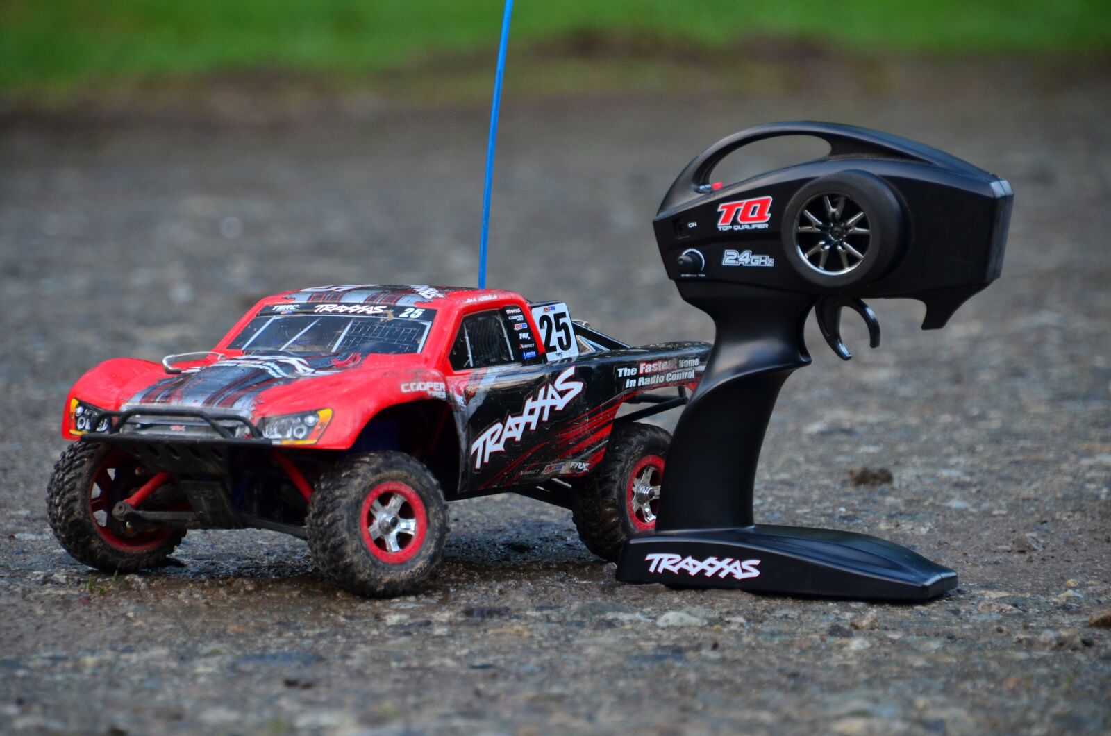 Nikon D5100 sample photo. Rc car, traxxas slash photography