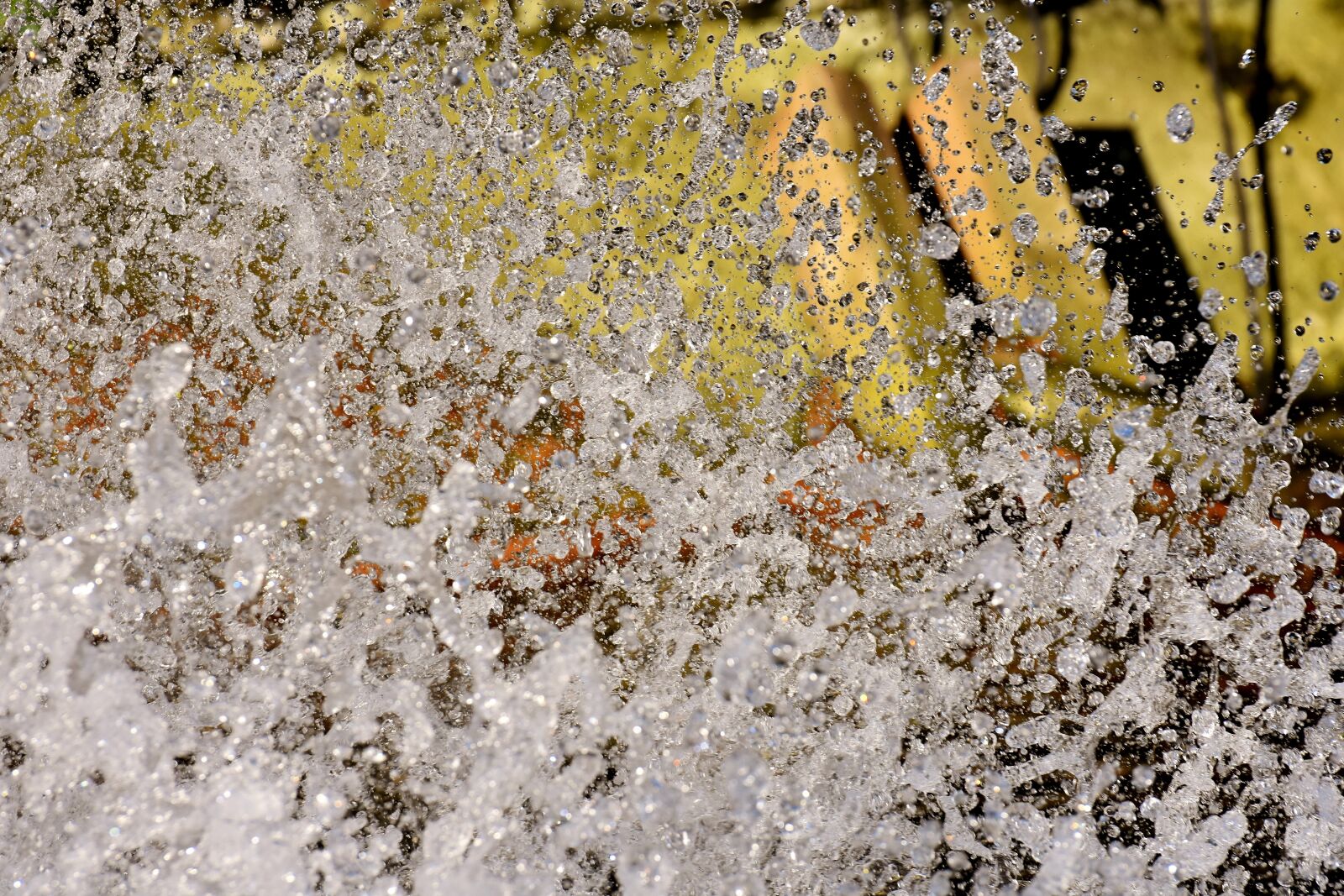 Nikon D7200 sample photo. Water splashes, bubble, water photography