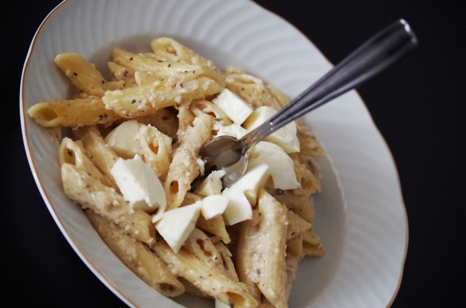 Pentax K-500 sample photo. Pasta, meal, lunch photography