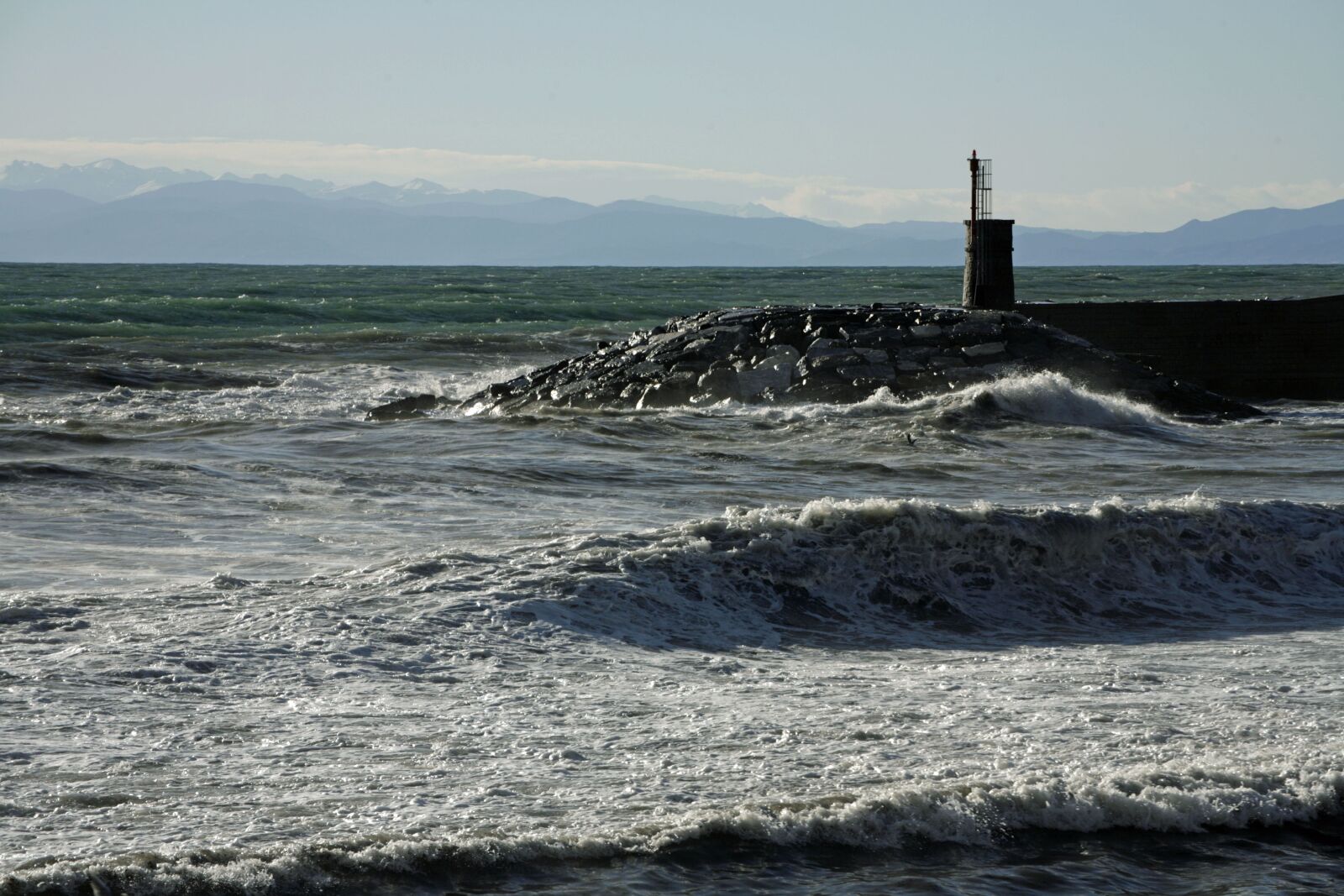 Canon EOS 5D sample photo. Recco, liguria, sea photography