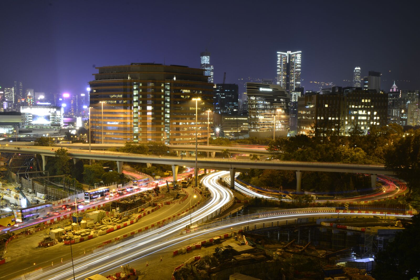 Nikon D5200 sample photo. Traffic, hong kong, nightlife photography