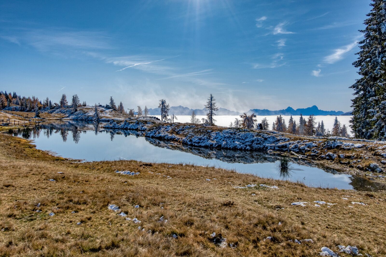 Canon PowerShot G9 X sample photo. Bergsee, lake, landscape photography