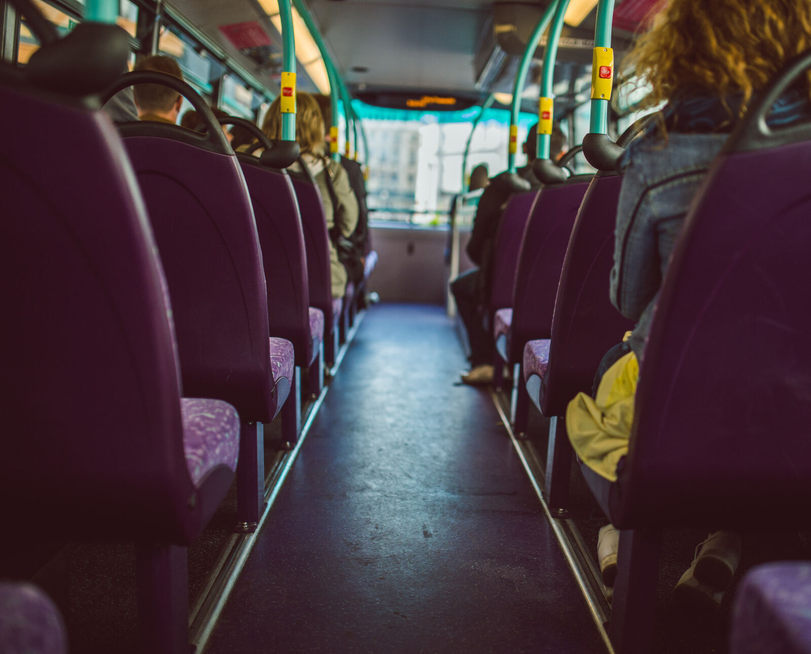 Canon EOS 6D + Sigma 35mm F1.4 DG HSM Art sample photo. People, sitting, bus, seats photography