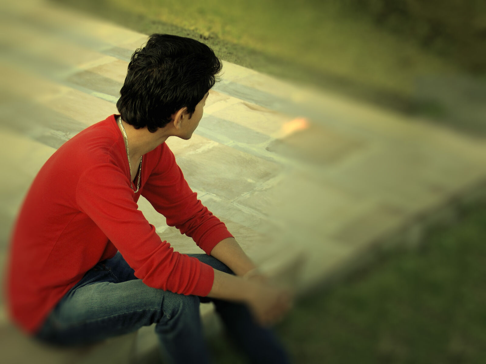 Nikon D80 sample photo. Alone, hpy, mehra, sad photography