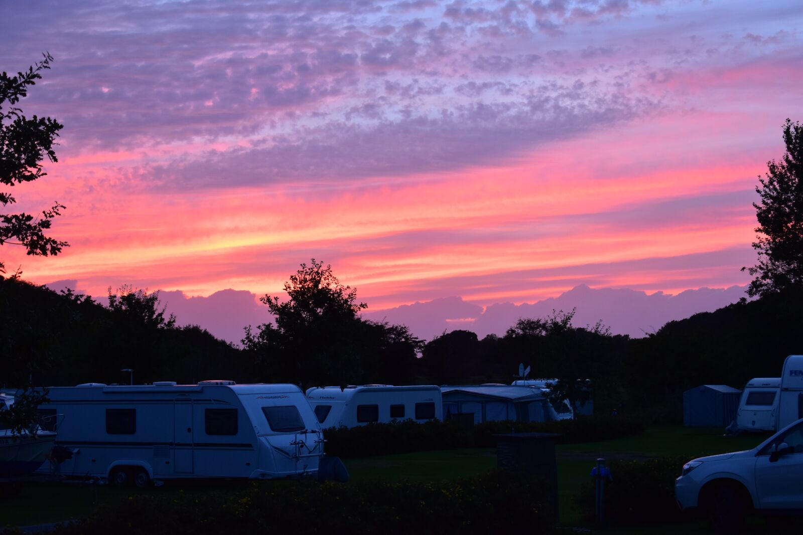 Nikon D5500 sample photo. Afterglow, sunset, dusk photography