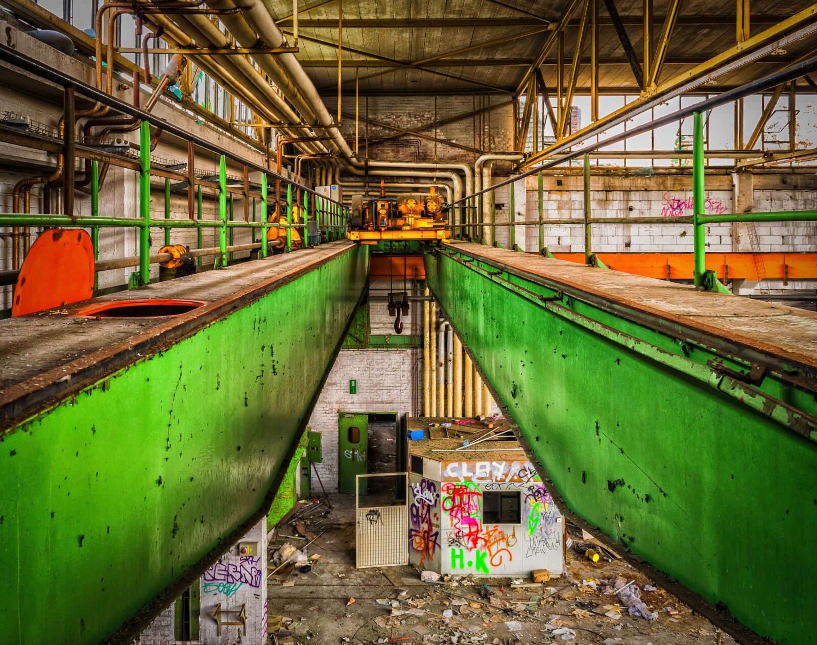 Nikon D3300 sample photo. Lost places, industry, crane photography