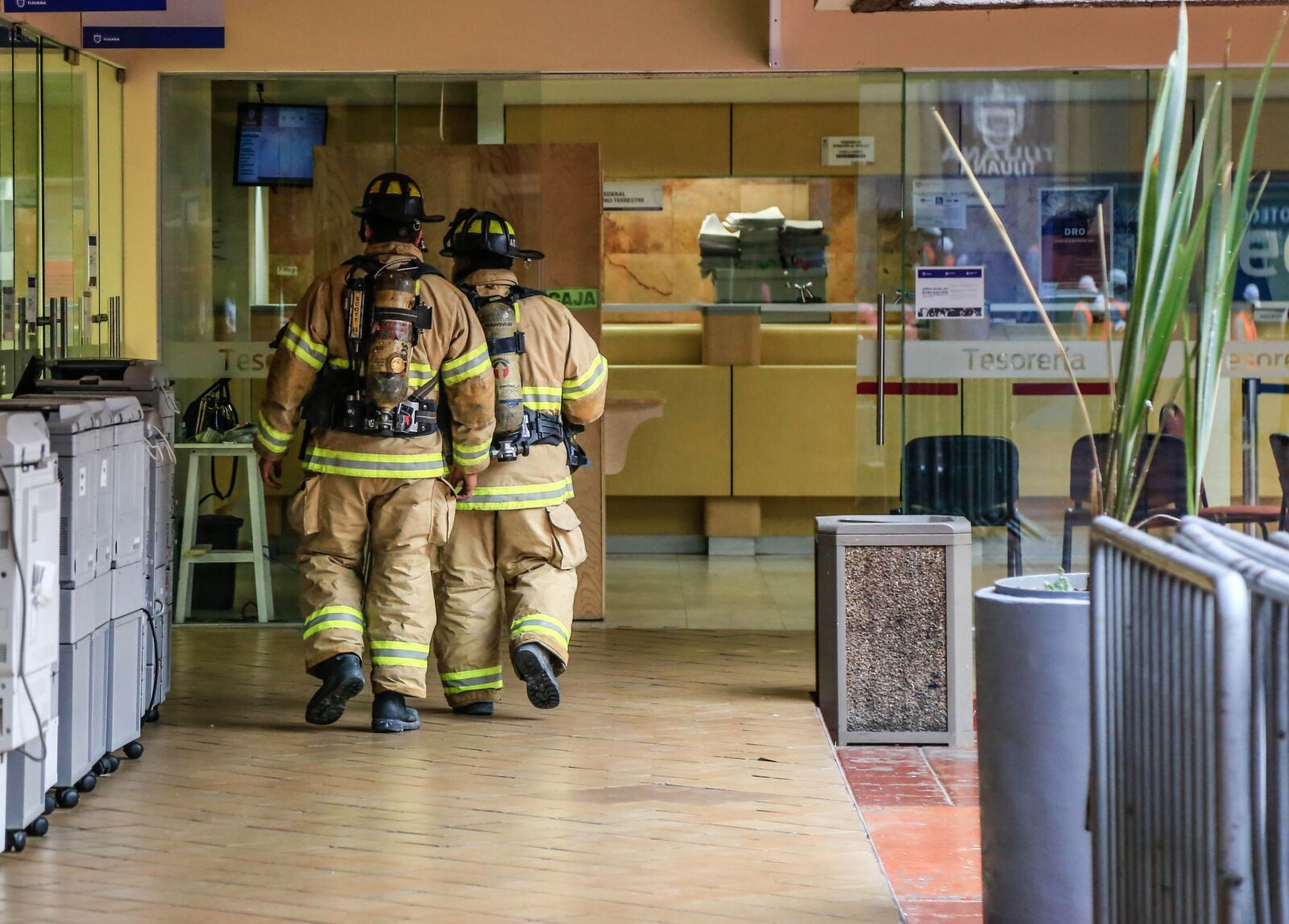 Canon EOS 6D + Canon EF 24-105mm F4L IS USM sample photo. Tijuana, fireman, fire photography