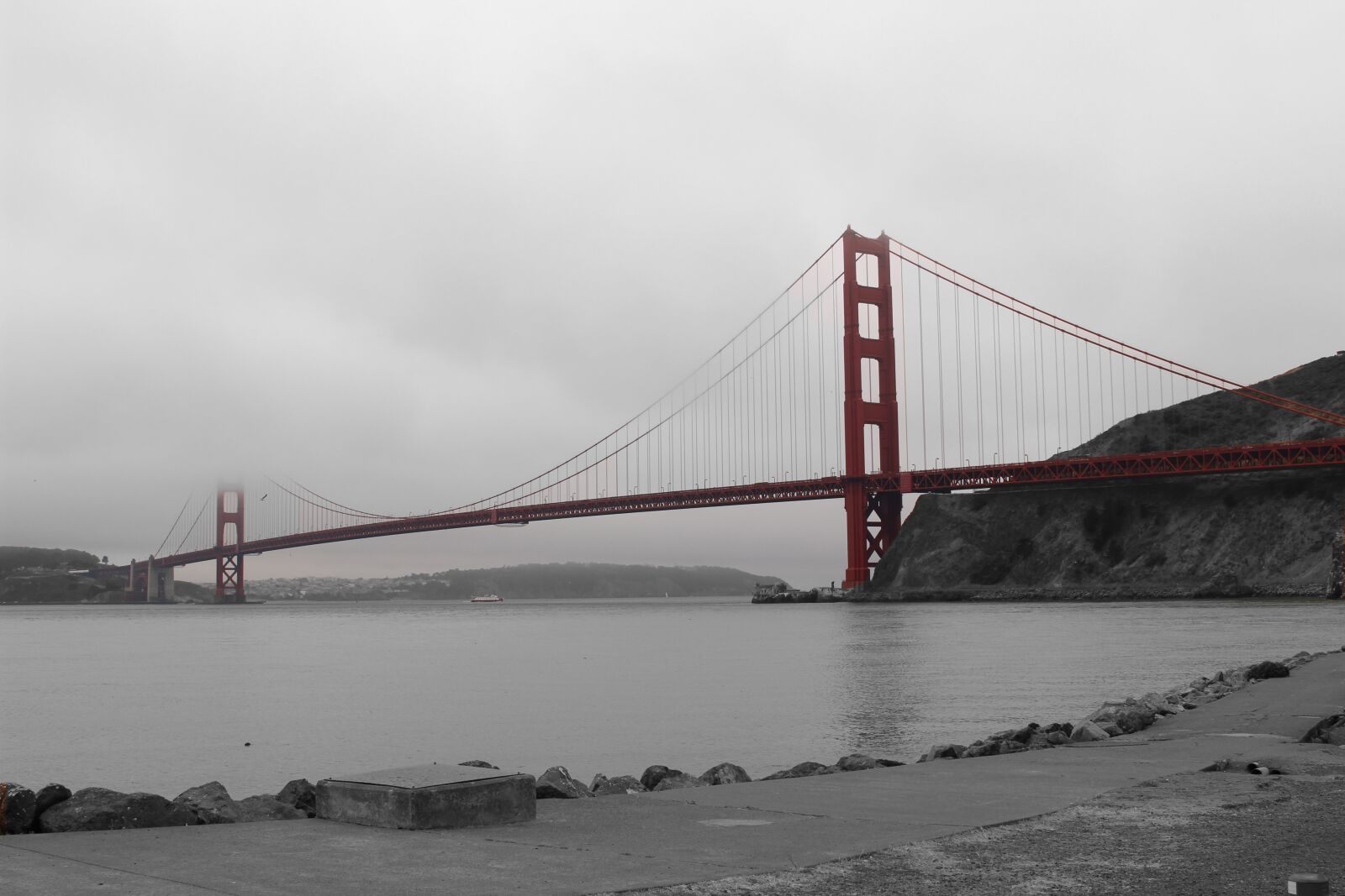 Canon EOS 100D (EOS Rebel SL1 / EOS Kiss X7) sample photo. San francisco, golden gate photography
