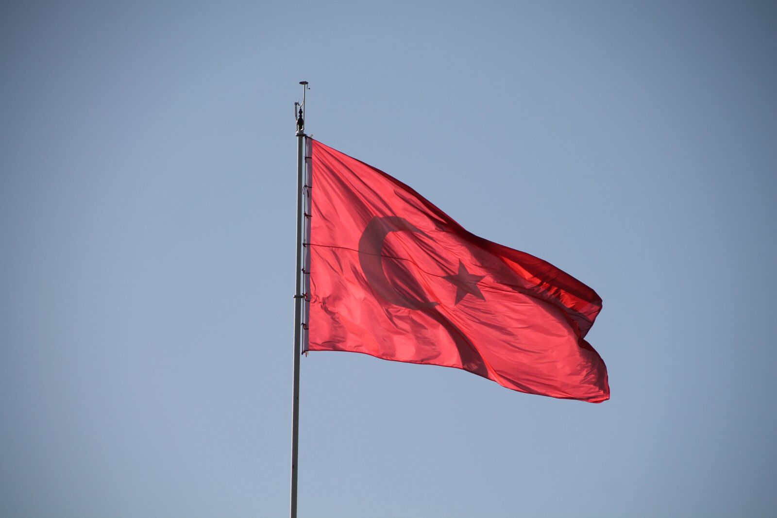 Canon EOS 1100D (EOS Rebel T3 / EOS Kiss X50) sample photo. Flag, turkish, turkey photography