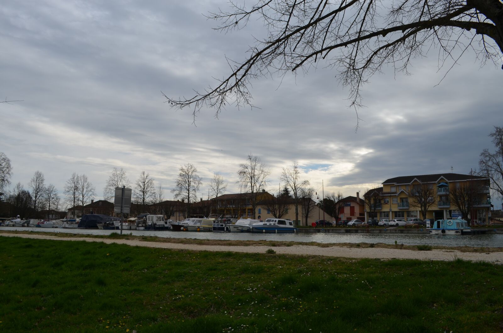 Nikon D5100 sample photo. Canal, landscape, france photography