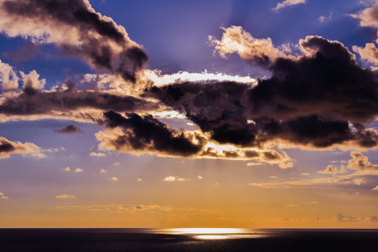 Nikon D3300 sample photo. Sunset, clouds, sky photography