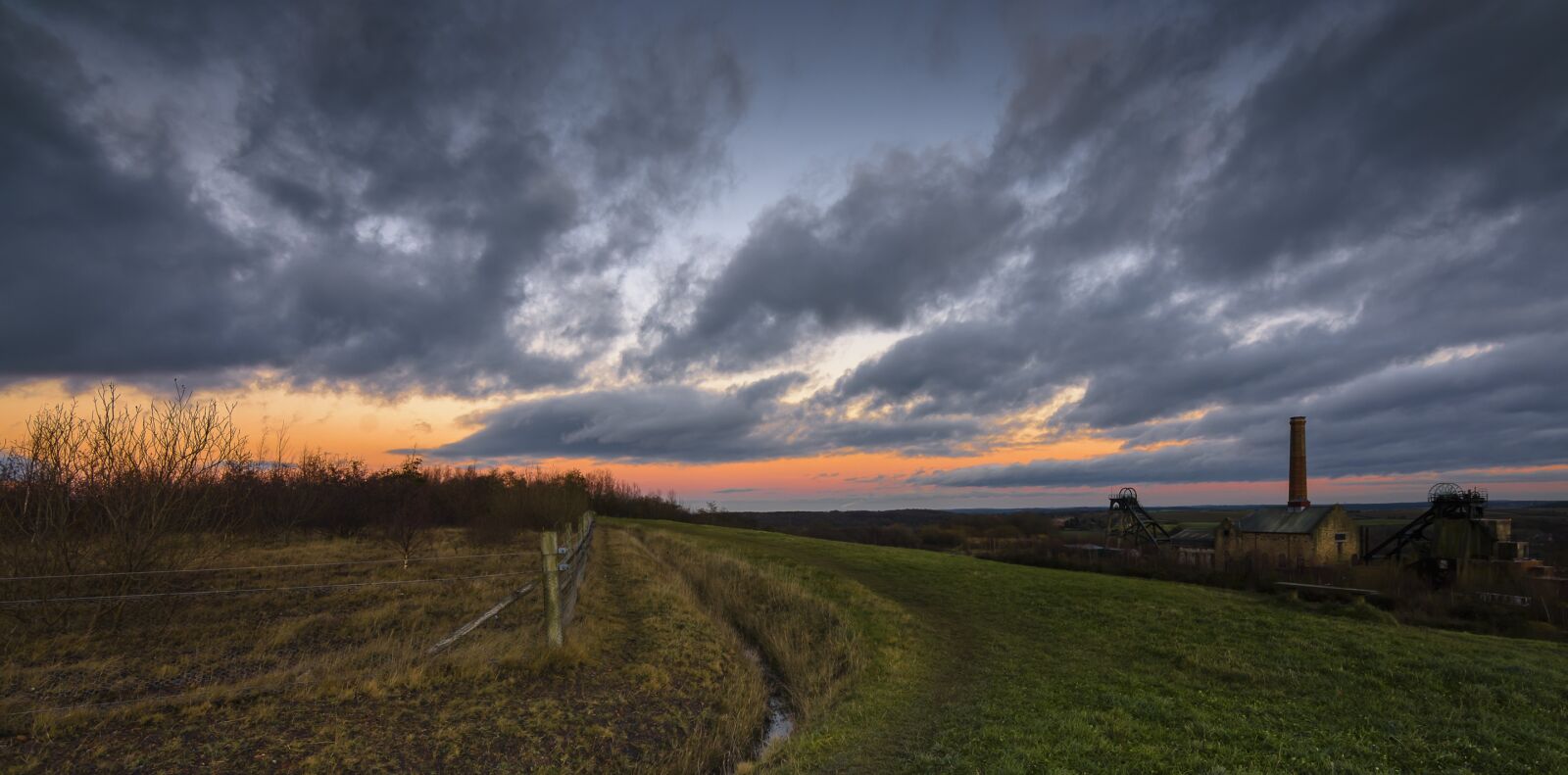 Nikon D7200 sample photo. Sunset, mining, industrial photography