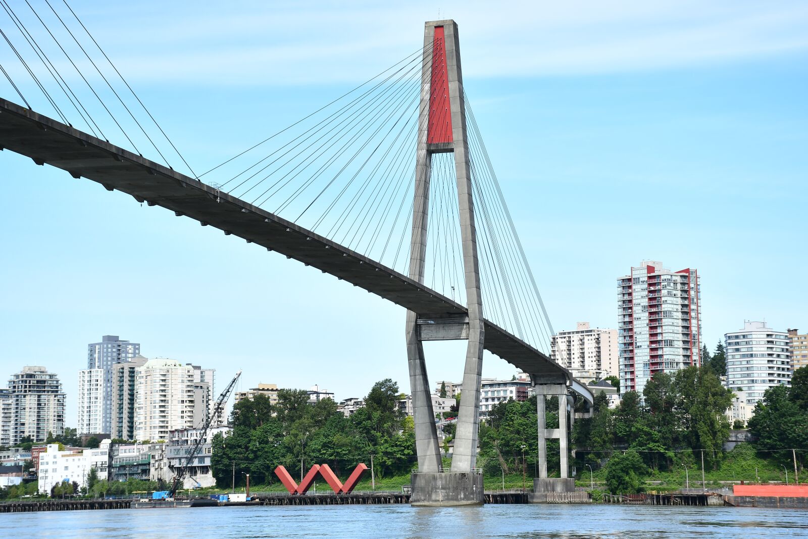 Nikon D7500 sample photo. Suspension bridge, steel bridge photography