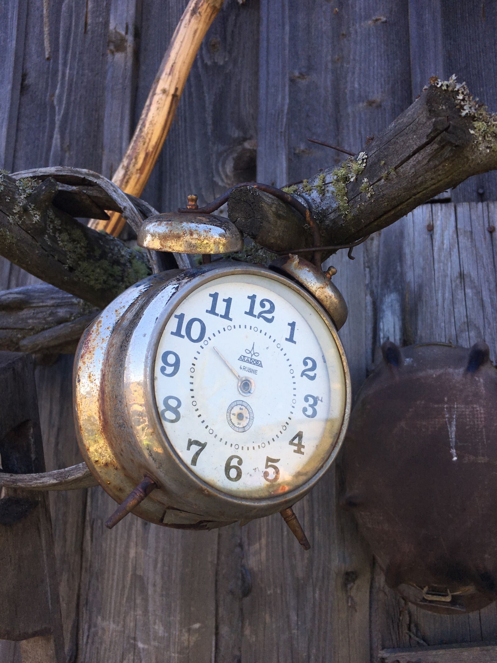 Apple iPhone 6s sample photo. Alarm clock, clock, old photography