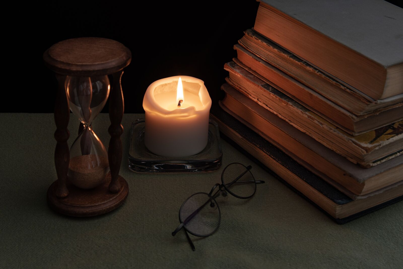 Nikon D750 sample photo. Still life, candle, book photography