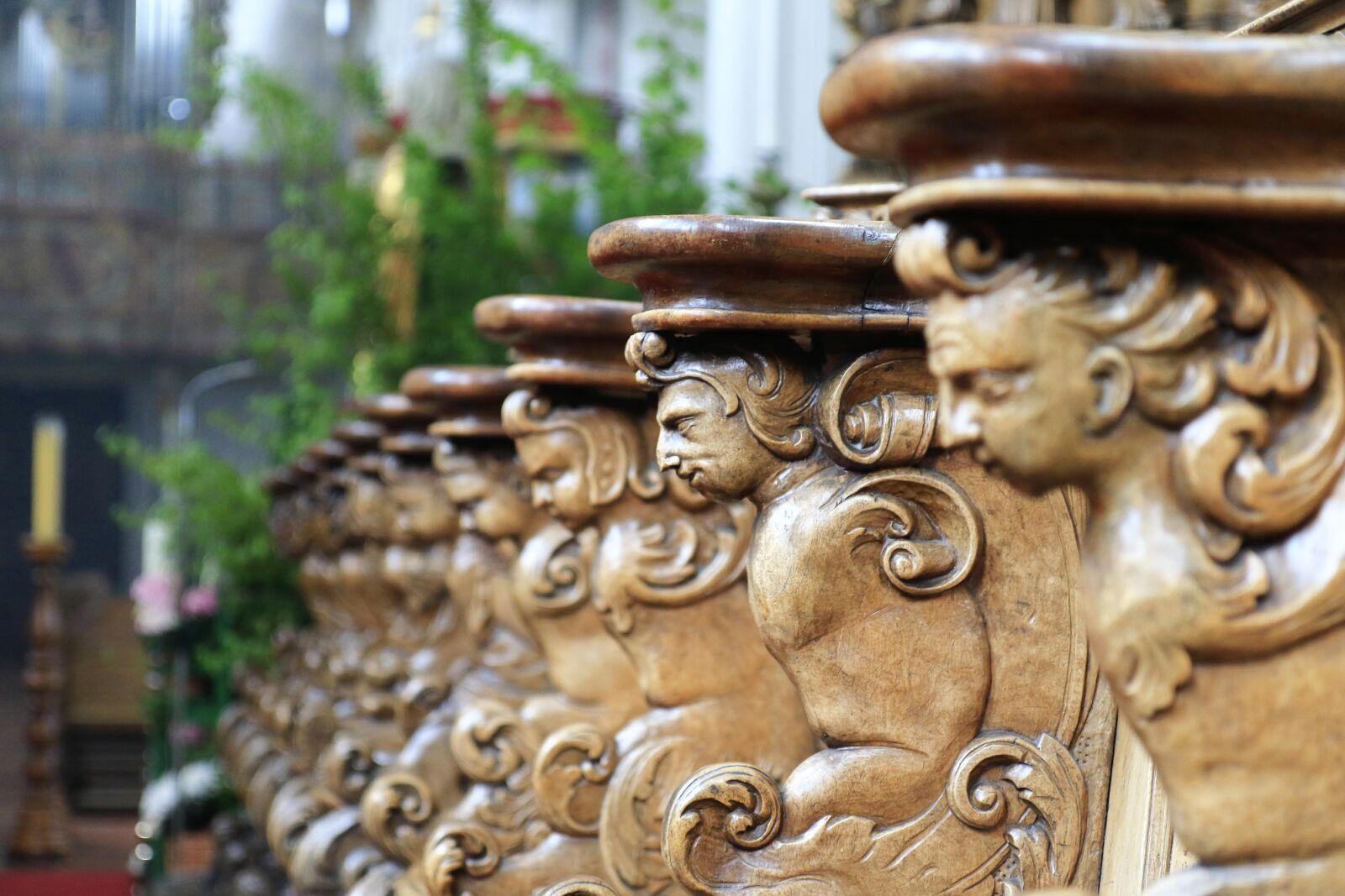 Canon EOS 7D Mark II sample photo. Choir stalls, bad schussenried photography