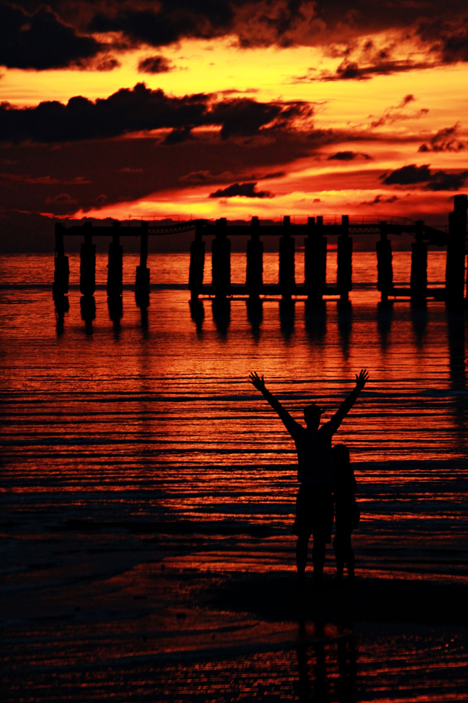 Canon EOS 60D sample photo. Sunset, love, romantic photography