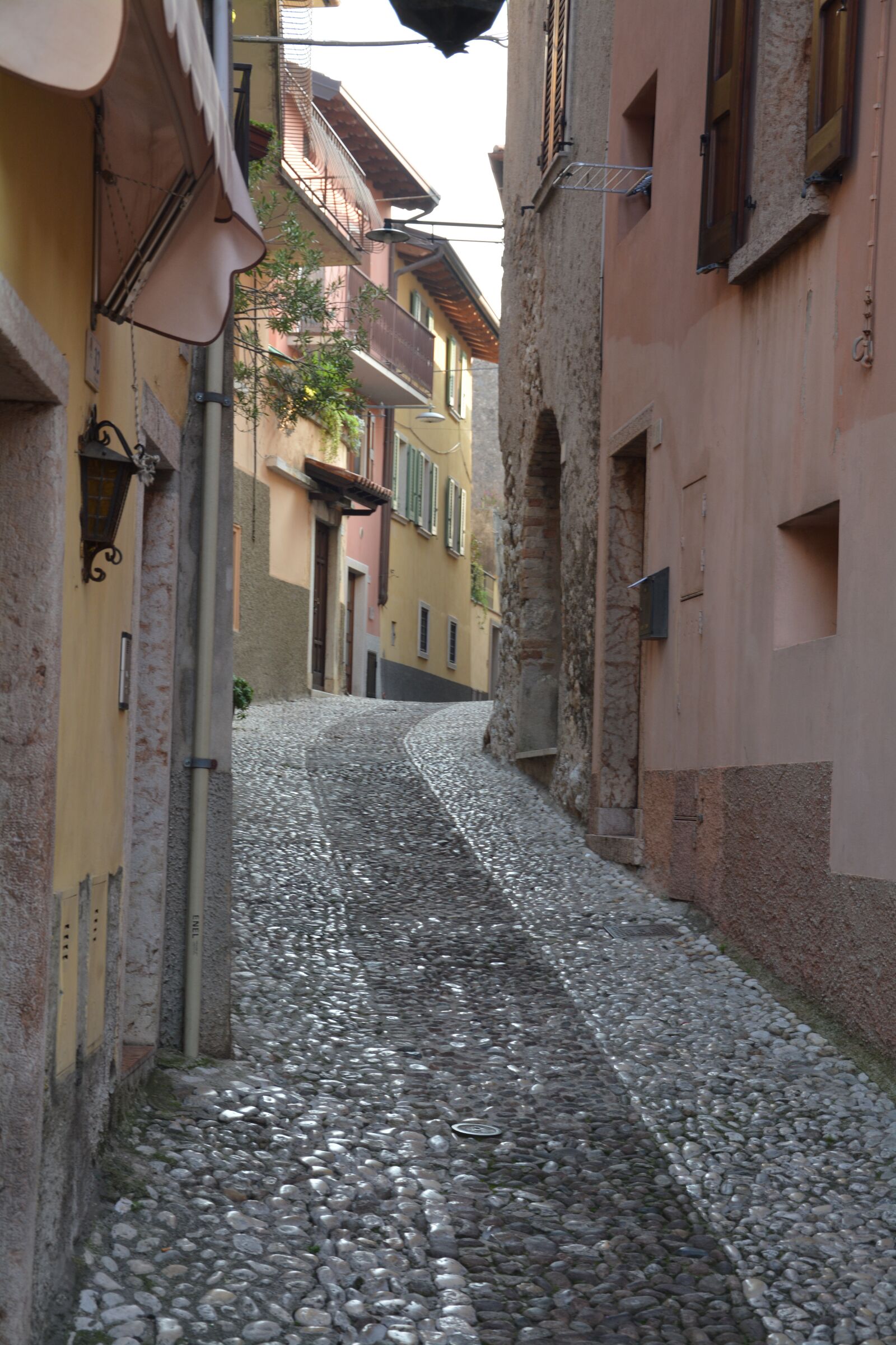 Nikon D7100 sample photo. Lane, alley, malcesine photography